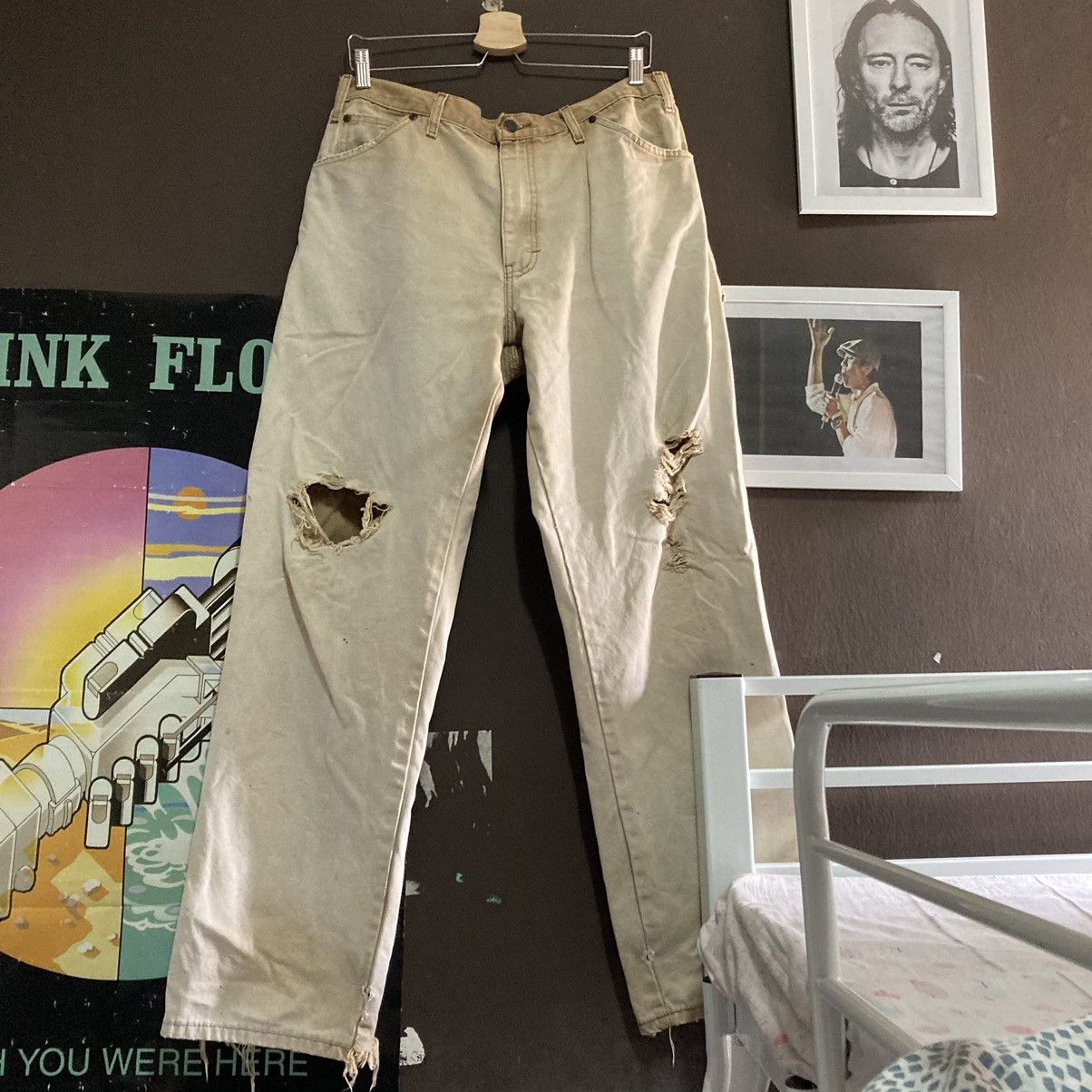 Dickies DICKIES CARPENTER DISTRESSED PANTS Size US 34 / EU 50 - 1 Thumbnail