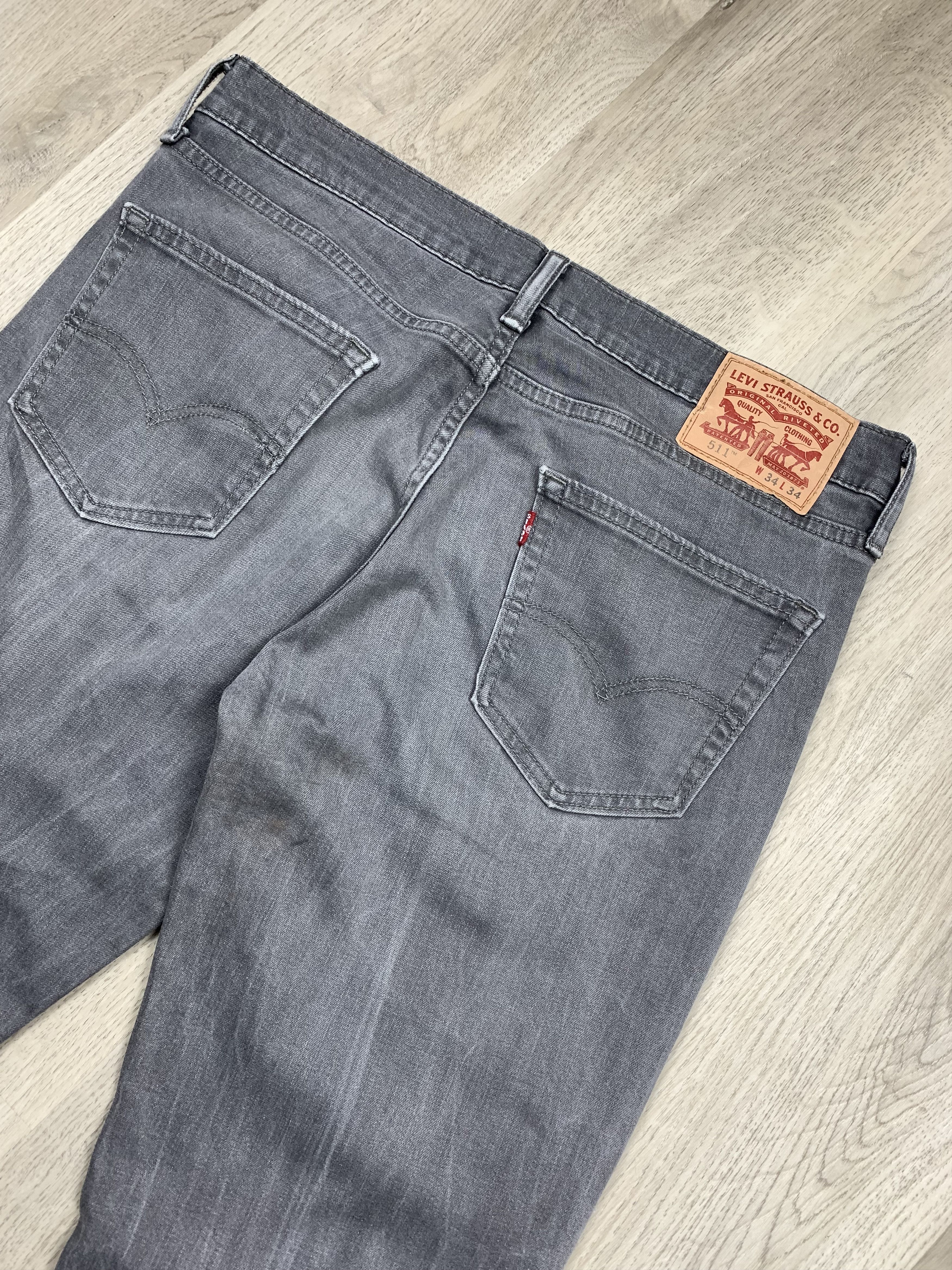 Levi's Levis 511 Vintage Mens Denim Pants Jeans Size US 34 / EU 50 - 2 Thumbnail