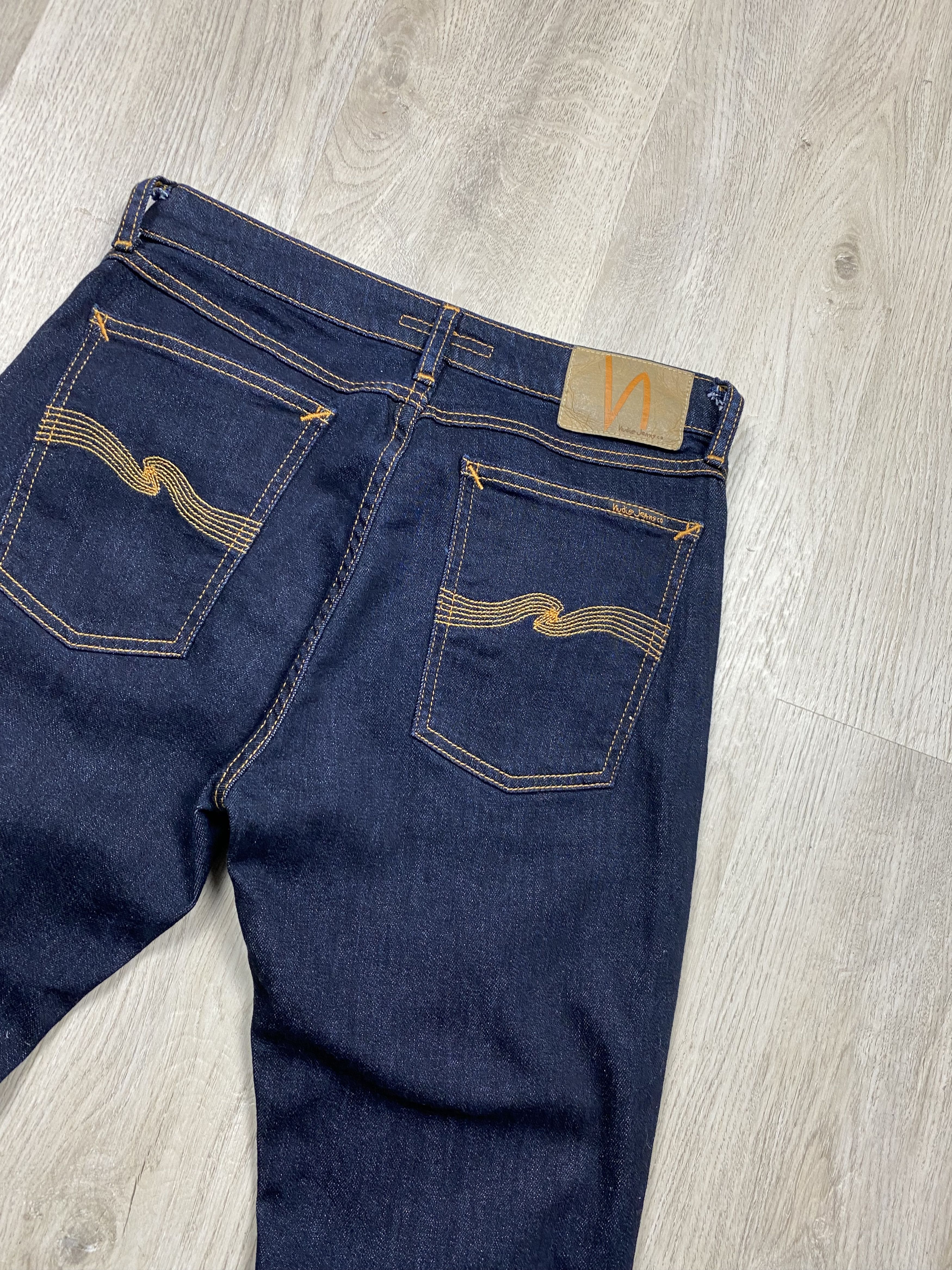 Nudie Jeans Nudie Jeans Skinny Lin Vintage Mens Denim Pants Size US 31 - 2 Thumbnail