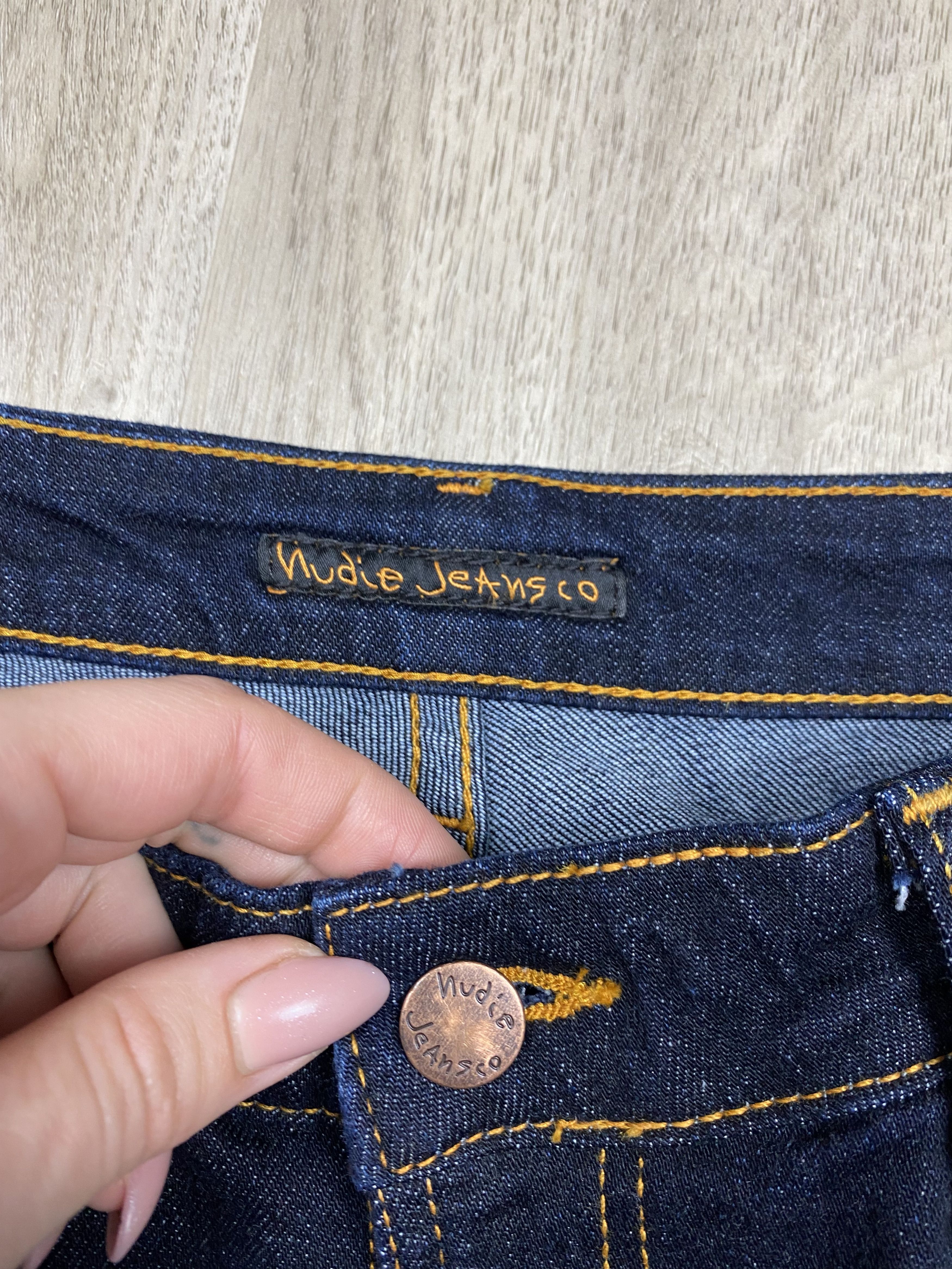 Nudie Jeans Nudie Jeans Skinny Lin Vintage Mens Denim Pants Size US 31 - 6 Thumbnail
