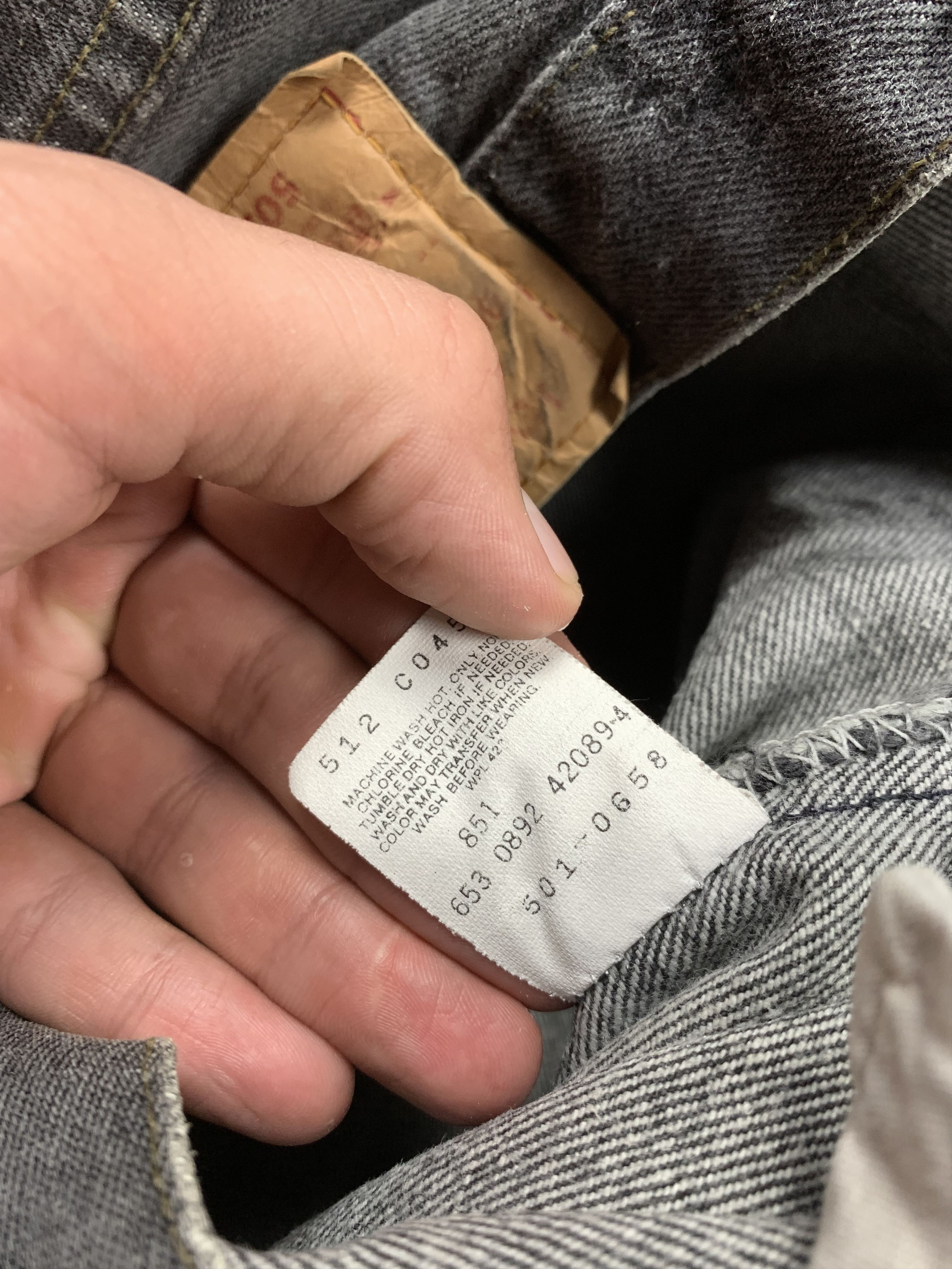 Levi's Levis 501 Vintage Mens Denim Pants Jeans Made In Usa Size US 31 - 9 Thumbnail