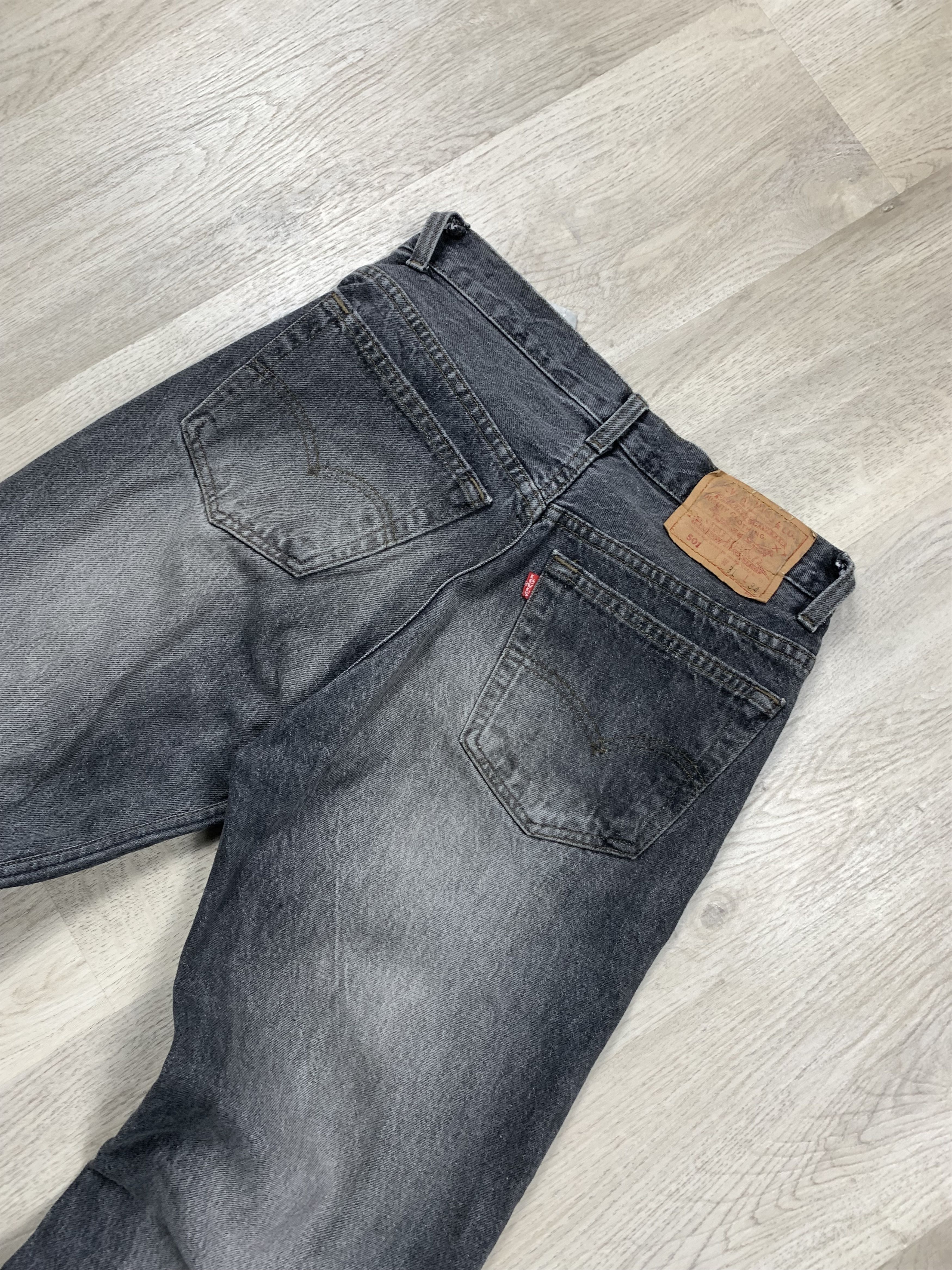 Levi's Levis 501 Vintage Mens Denim Pants Jeans Made In Usa Size US 31 - 2 Thumbnail