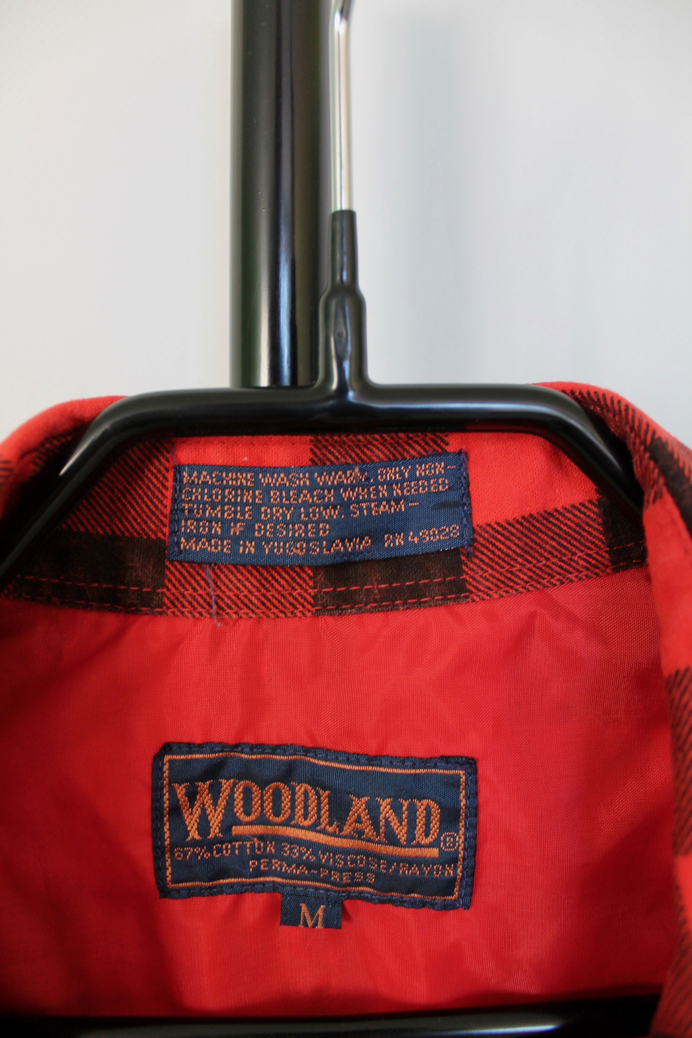 Band Tees 90's Woodland Flannel Lumberjack Shirt Ramones Band Size US M / EU 48-50 / 2 - 3 Thumbnail