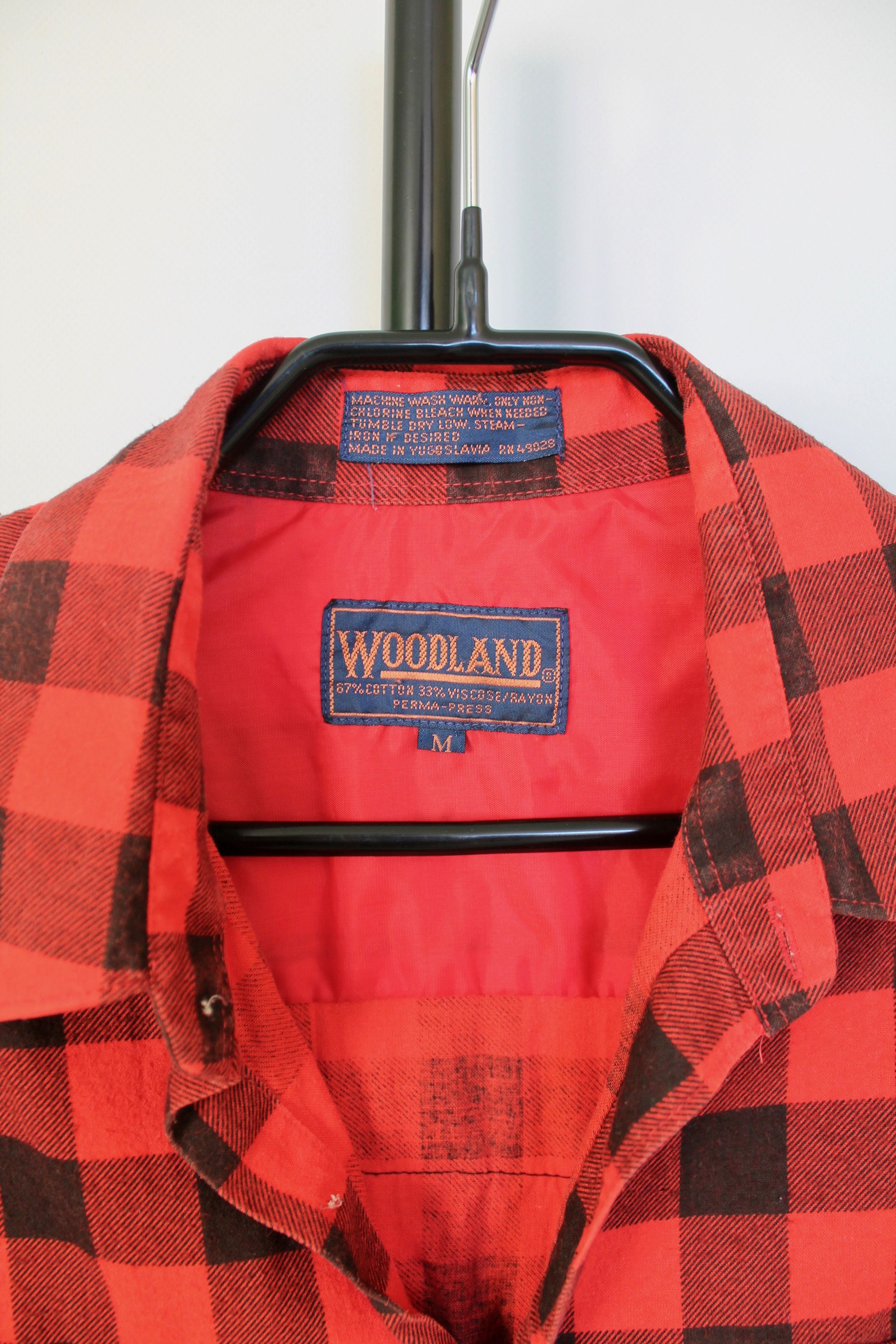 Band Tees 90's Woodland Flannel Lumberjack Shirt Ramones Band Size US M / EU 48-50 / 2 - 2 Thumbnail