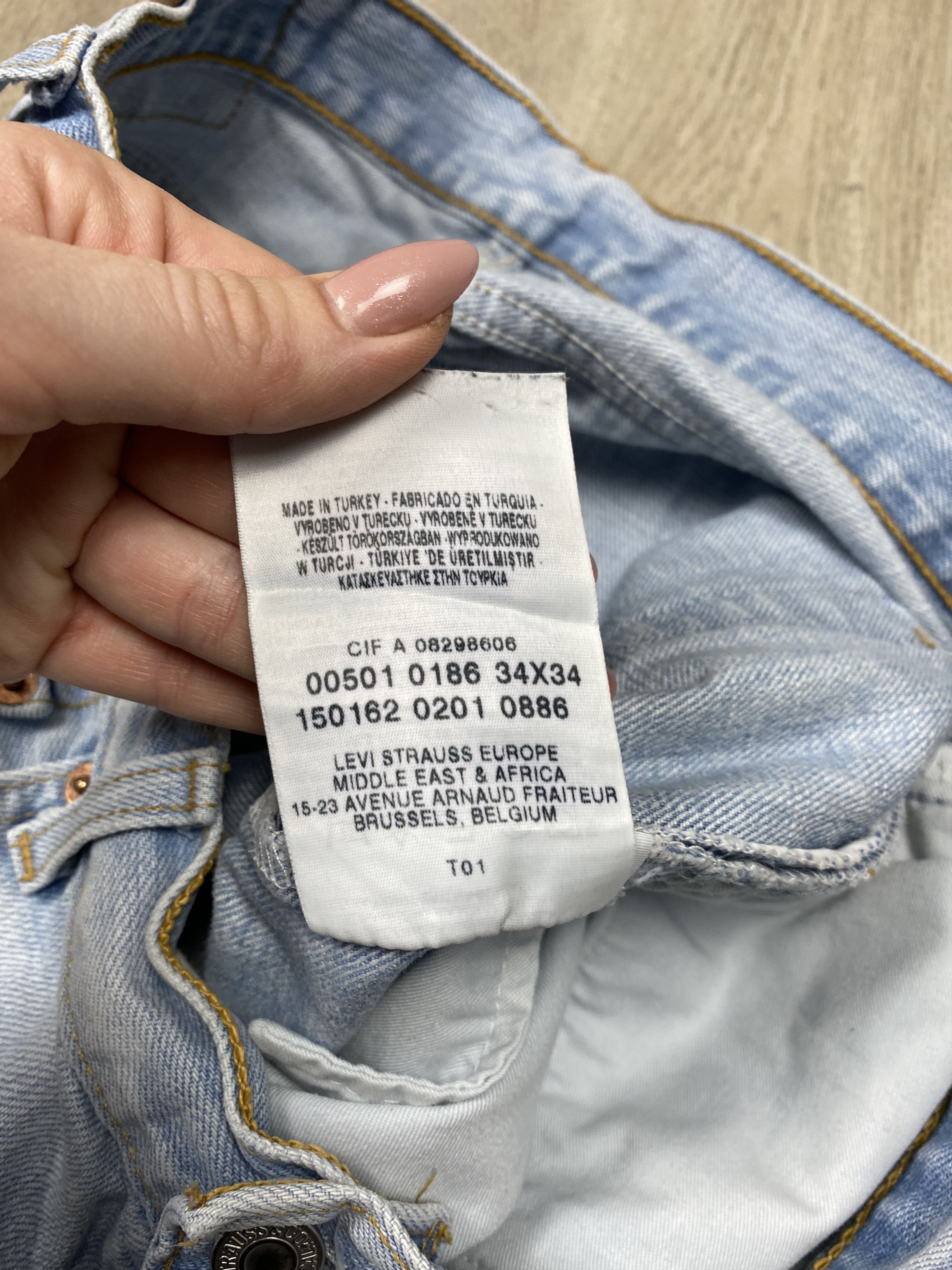 Levi's Levi's 501 90s Vintage Washed Denim Pants Jeans Size US 34 / EU 50 - 10 Thumbnail