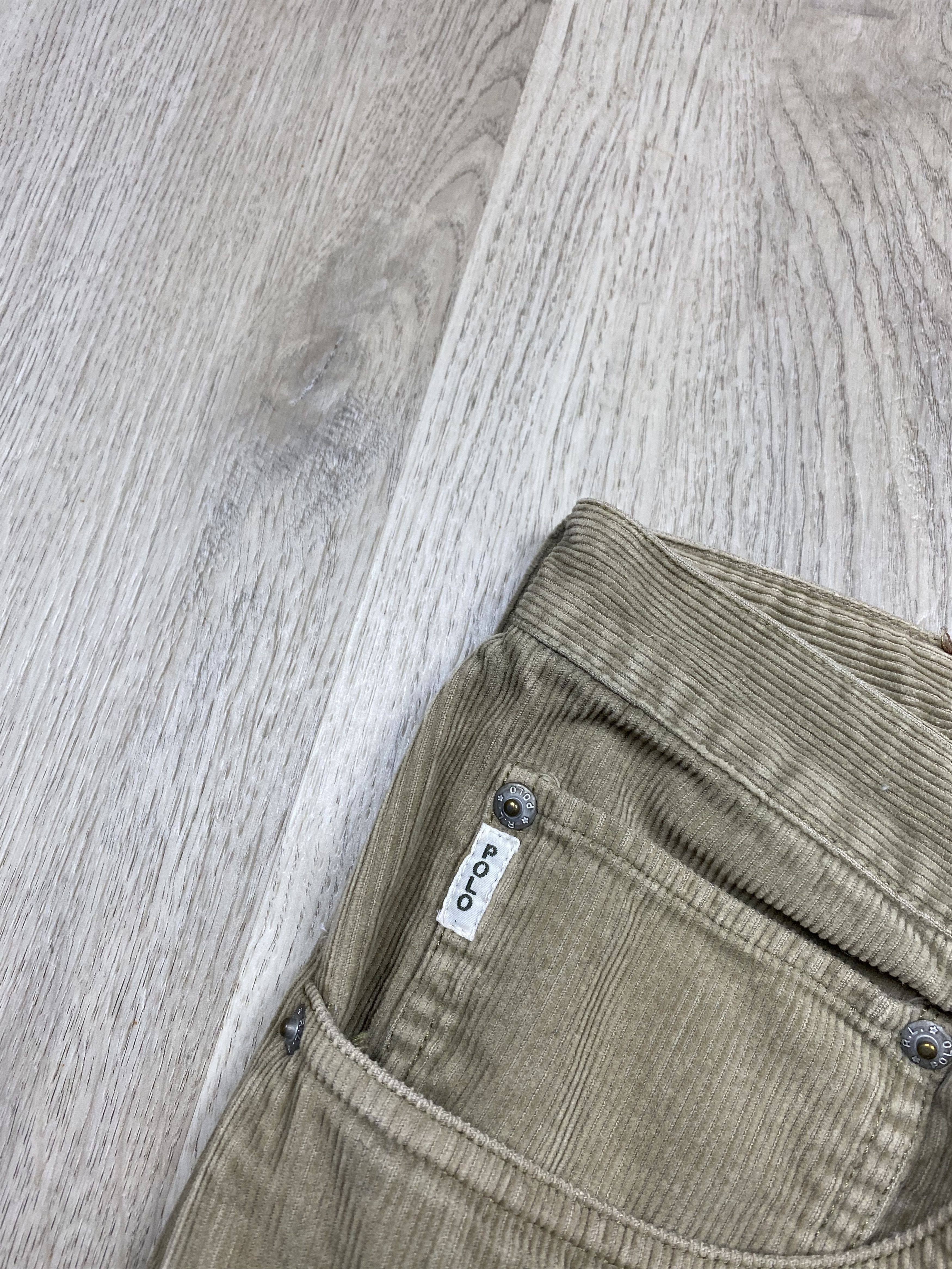 Polo Ralph Lauren Polo Ralph Lauren Vintage Mens Corduroy Denim Pants Size US 36 / EU 52 - 3 Thumbnail