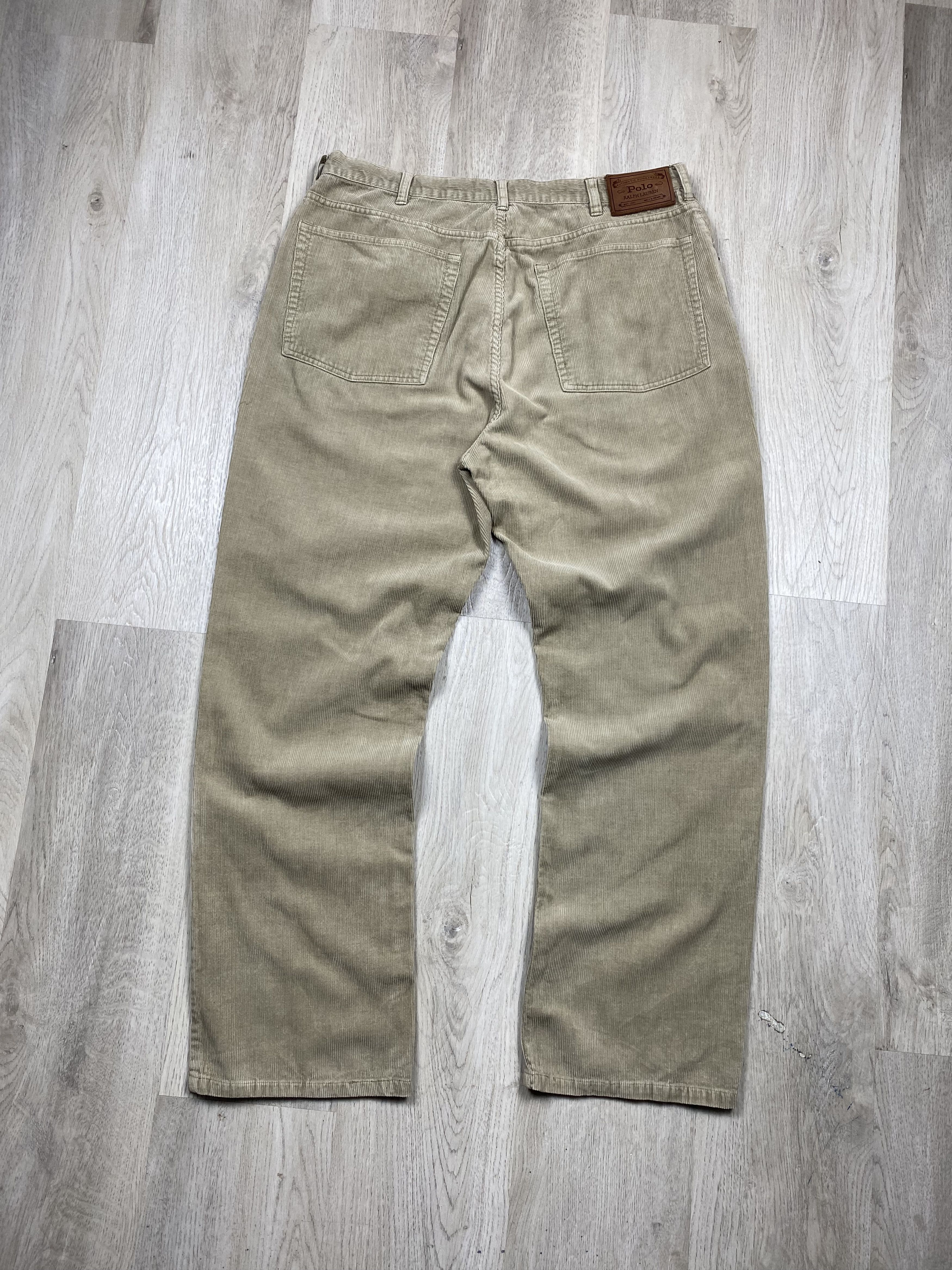 Polo Ralph Lauren Polo Ralph Lauren Vintage Mens Corduroy Denim Pants Size US 36 / EU 52 - 8 Thumbnail