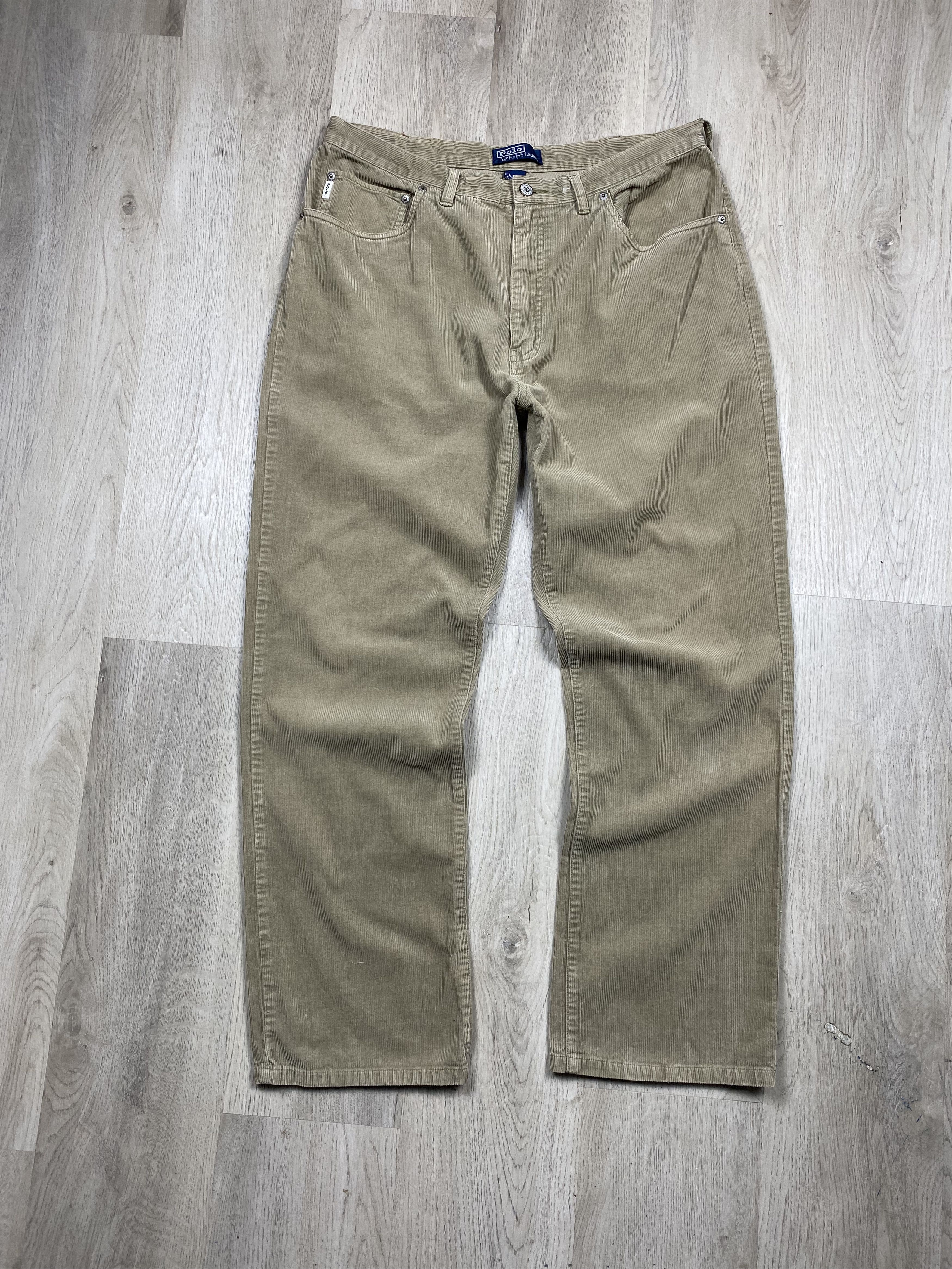 Polo Ralph Lauren Vintage Mens Corduroy Denim Pants