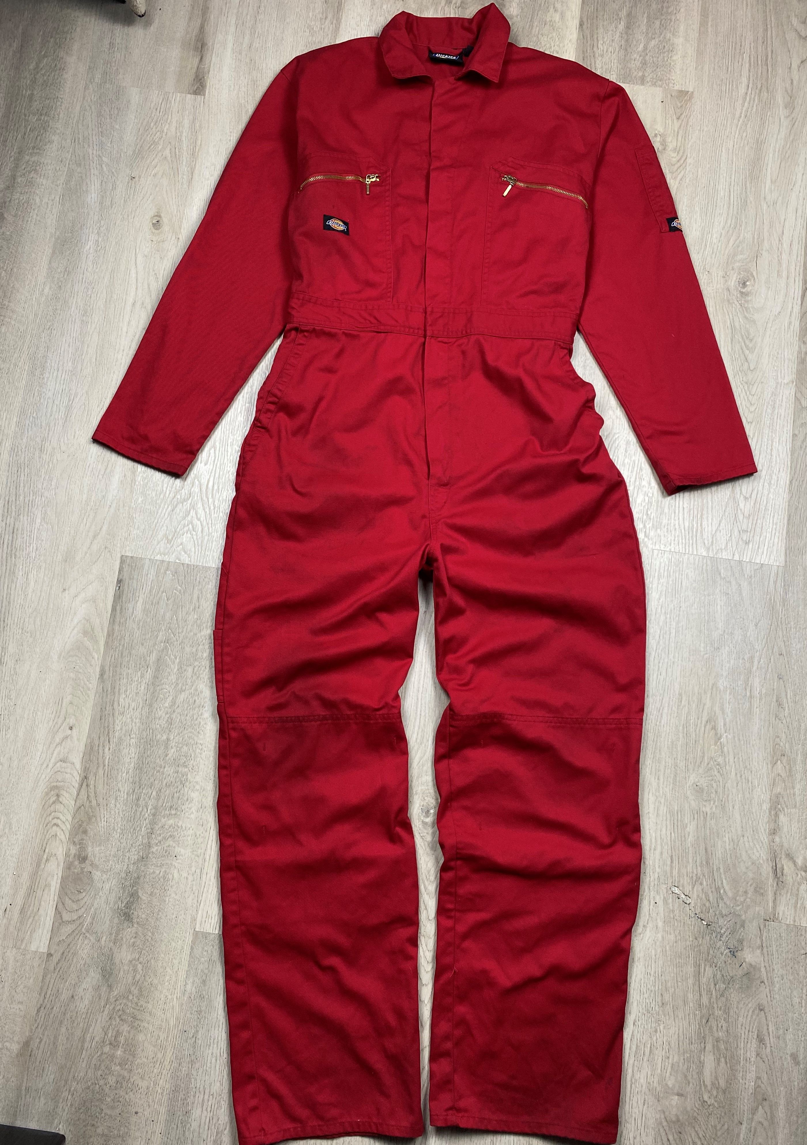 Dickies × Vintage Vintage Dickies Minimalist Work Overall Pants Workwear Size US 40 / EU 56 - 1 Thumbnail
