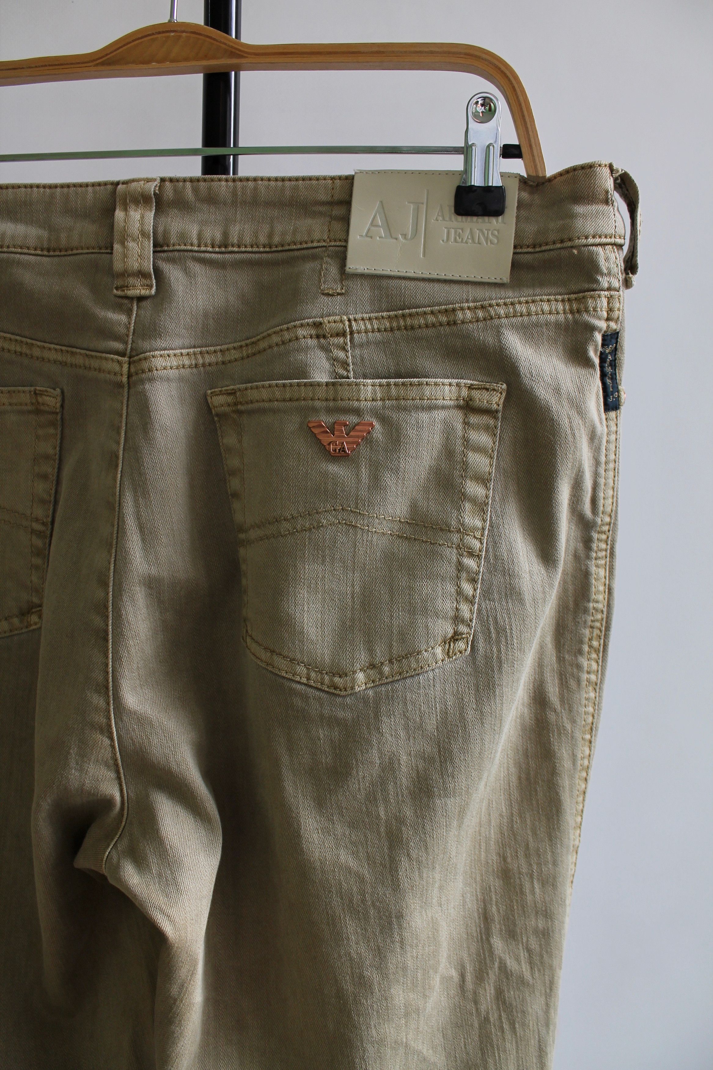 Armani Armani Jeans Stretch denim pants w 33 Size 33" - 5 Thumbnail