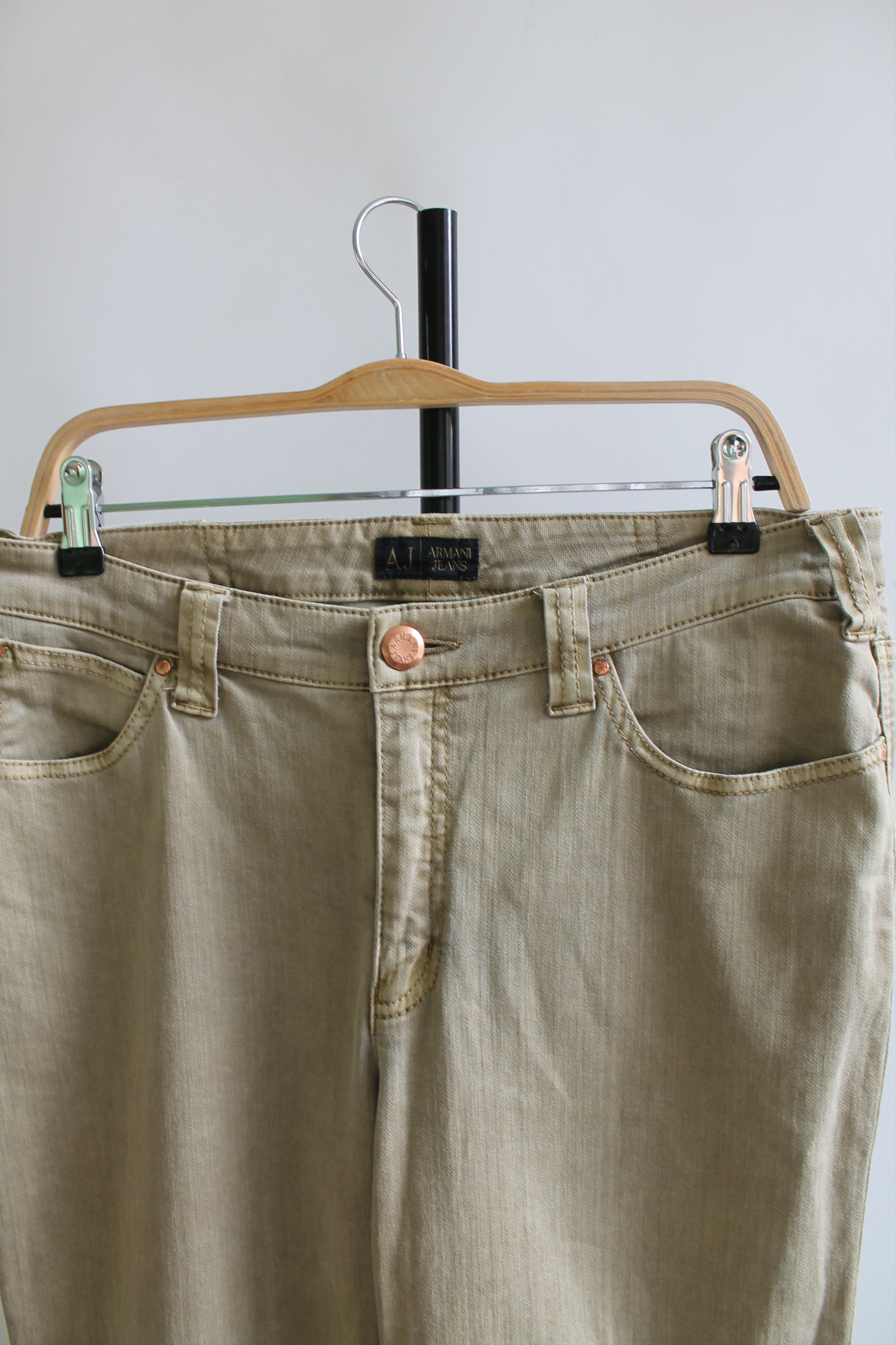 Armani Armani Jeans Stretch denim pants w 33 Size 33" - 3 Thumbnail