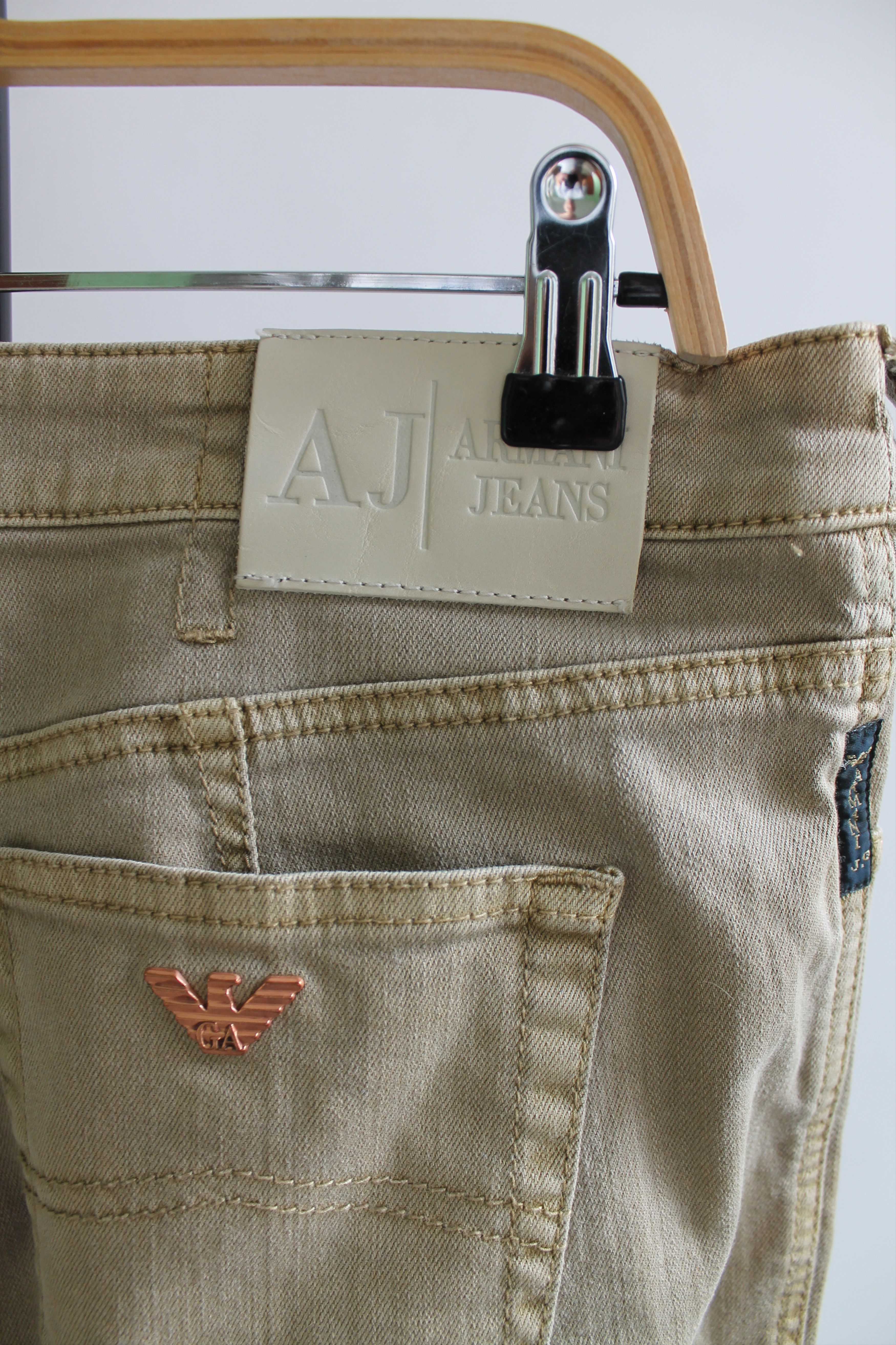 Armani Armani Jeans Stretch denim pants w 33 Size 33" - 6 Thumbnail