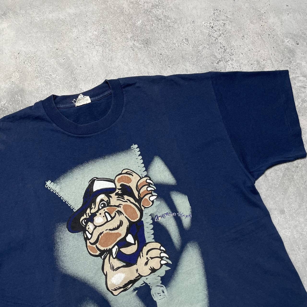 NCAA × Vintage Vintage 90s Georgetown Hoyas NCAA Single Stitch T Shirt Size US XL / EU 56 / 4 - 5 Thumbnail