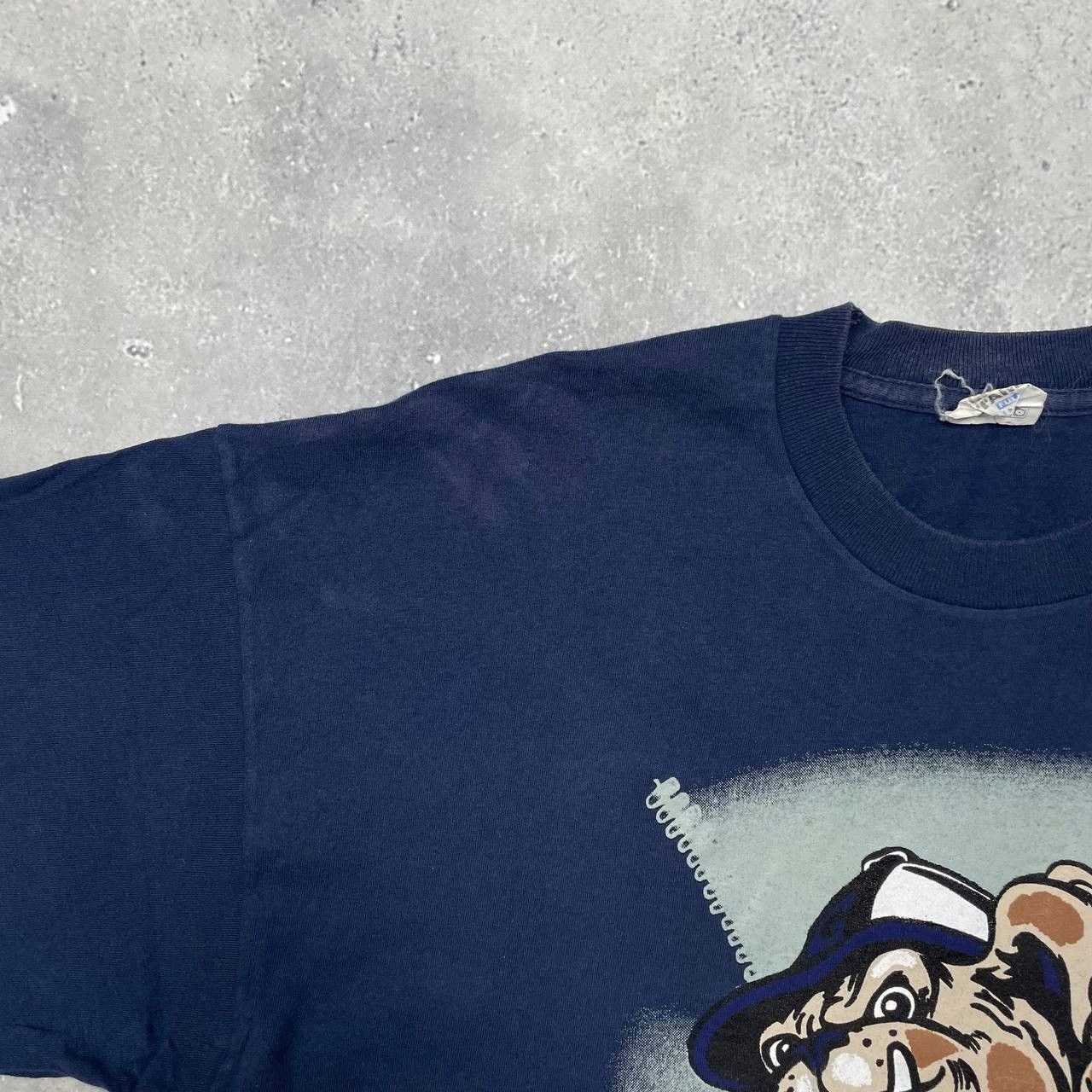 NCAA × Vintage Vintage 90s Georgetown Hoyas NCAA Single Stitch T Shirt Size US XL / EU 56 / 4 - 6 Thumbnail