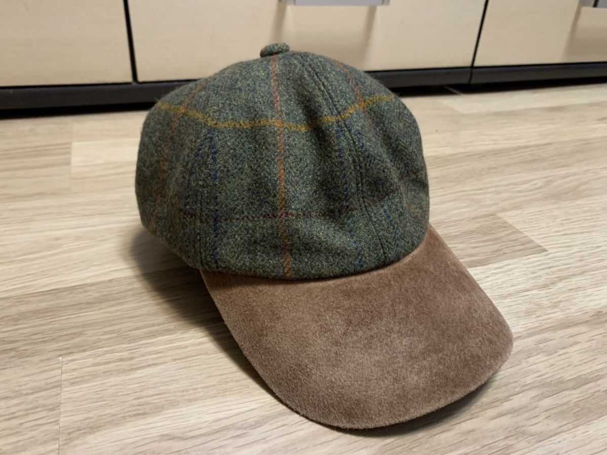 Japanese Brand Olney Tweed wool cap Size ONE SIZE - 2 Thumbnail