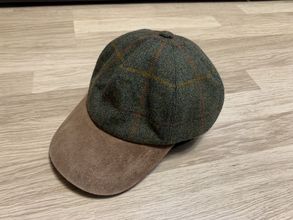 Japanese Brand Olney Tweed wool cap Size ONE SIZE - 4 Thumbnail