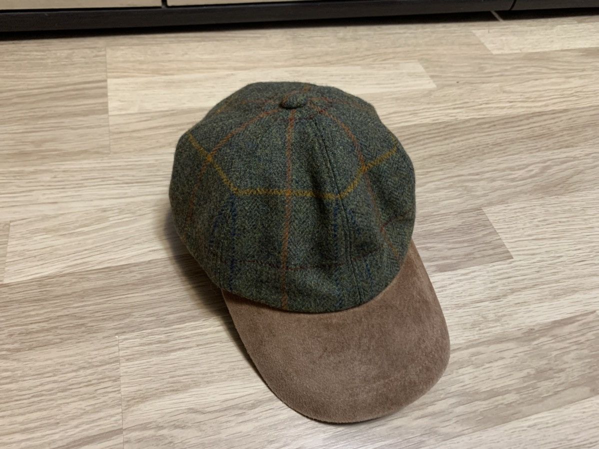 Japanese Brand Olney Tweed wool cap Size ONE SIZE - 3 Thumbnail