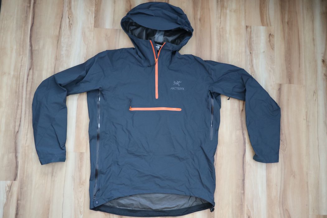 Arc'Teryx Arc'teryx Alpha SL Pullover Anorak Jacket Blue Gore-Tex | Grailed