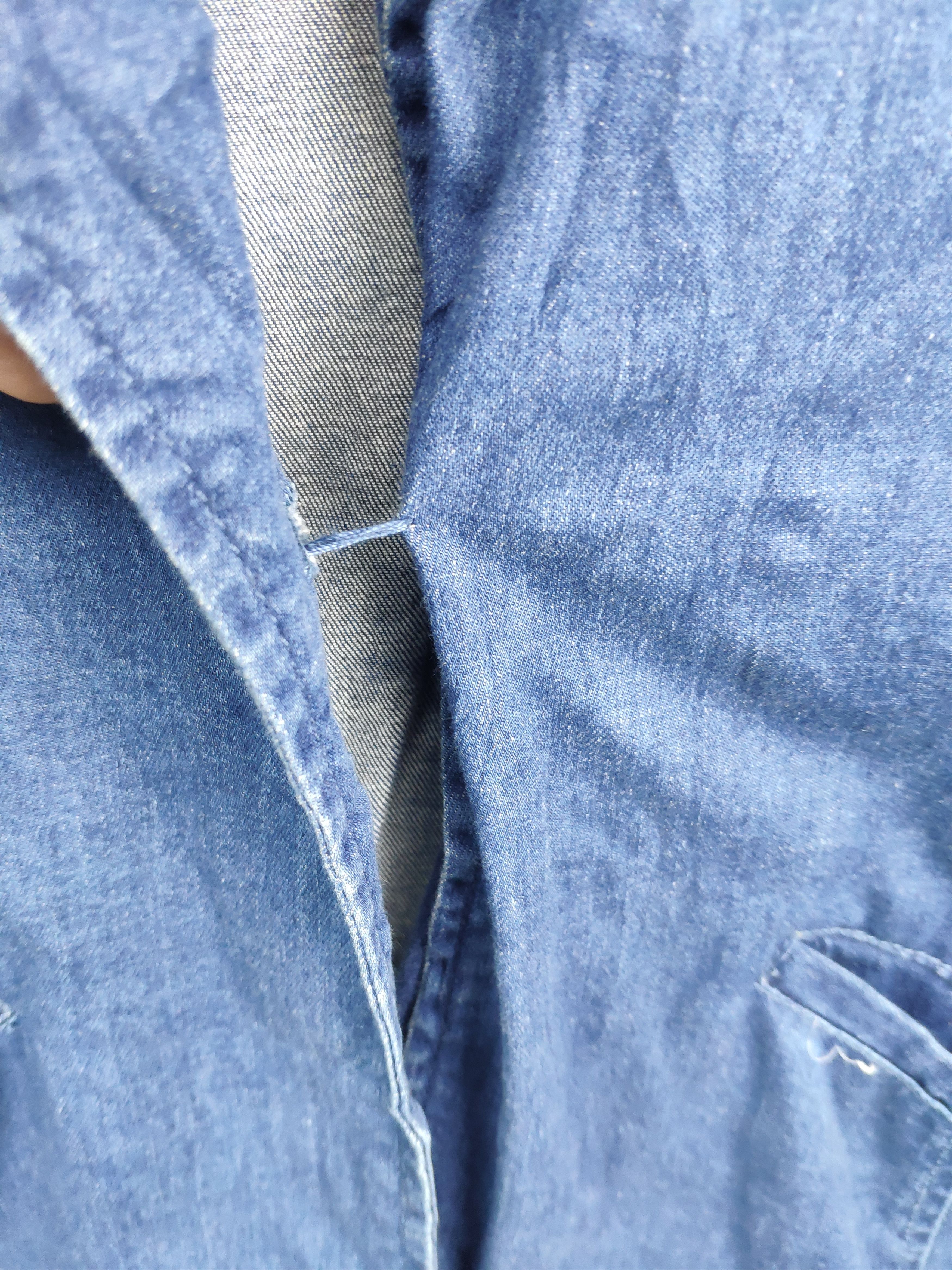 Japanese Brand × Le Grande Bleu (L.G.B.) Vintage Long Denim Blazer Japanese Brand Size M / US 6-8 / IT 42-44 - 9 Thumbnail