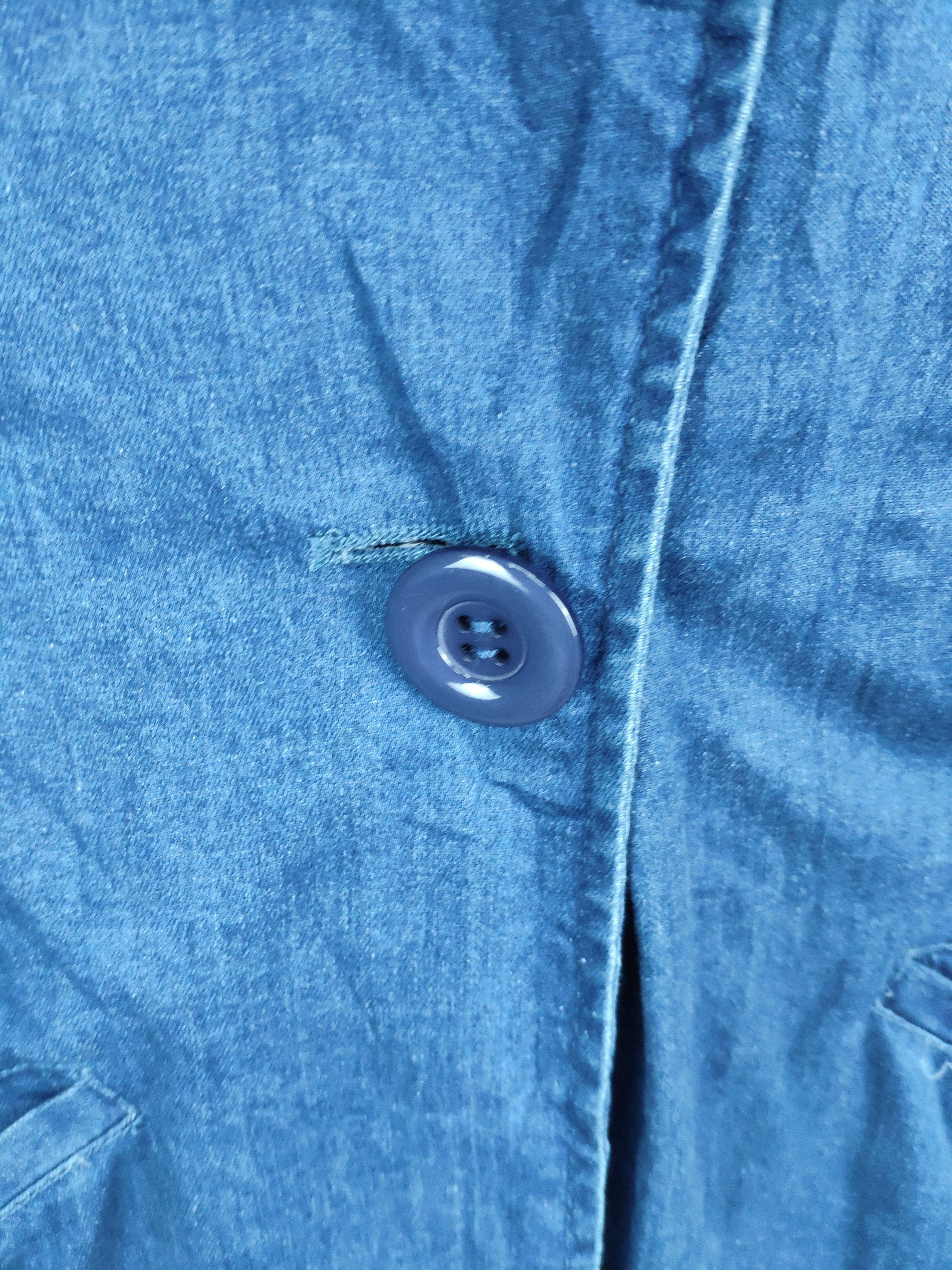 Japanese Brand × Le Grande Bleu (L.G.B.) Vintage Long Denim Blazer Japanese Brand Size M / US 6-8 / IT 42-44 - 10 Thumbnail
