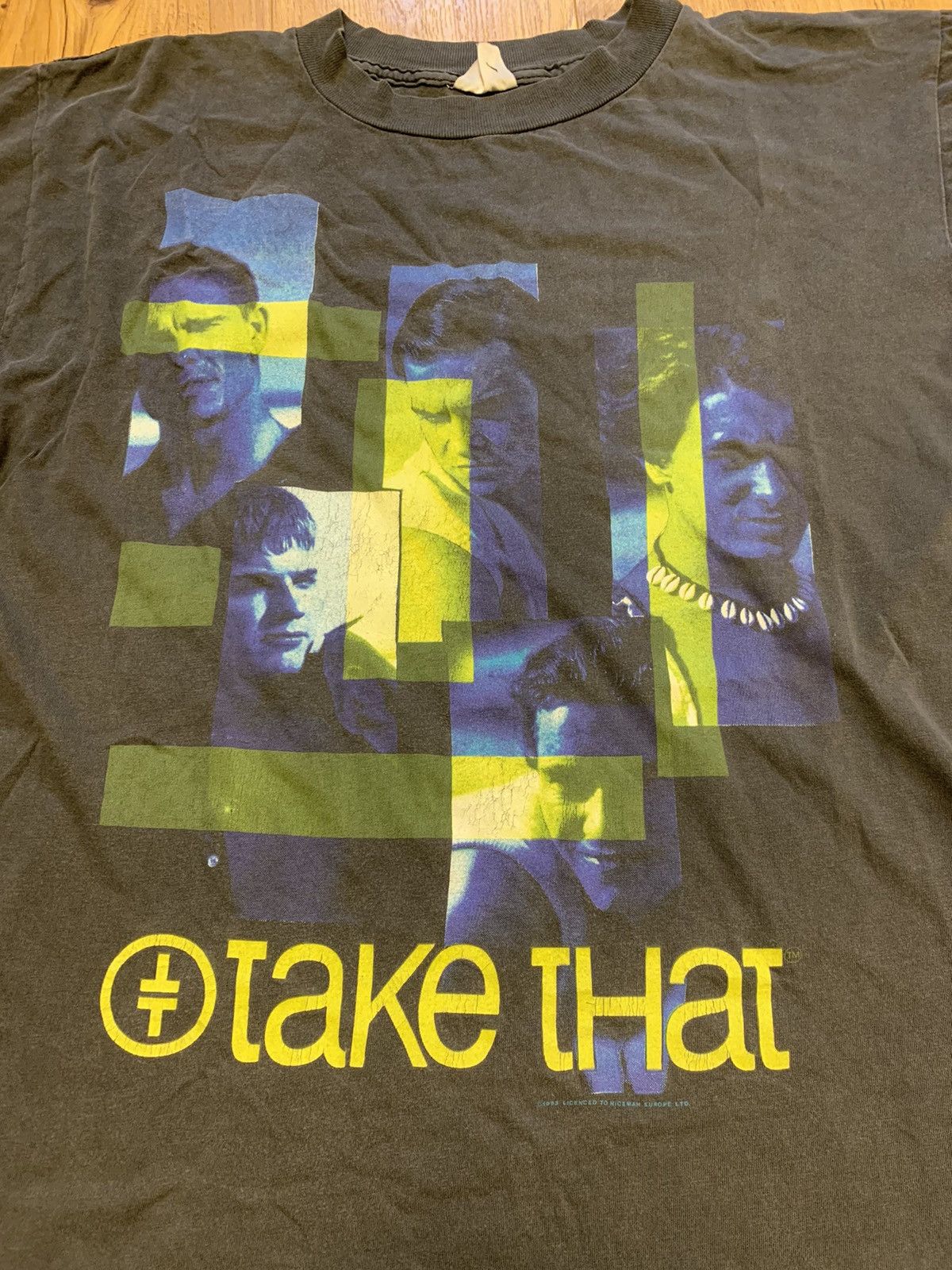 Band Tees 1993 Take That Tour Vintage t-shirt Size US L / EU 52-54 / 3 - 2 Thumbnail