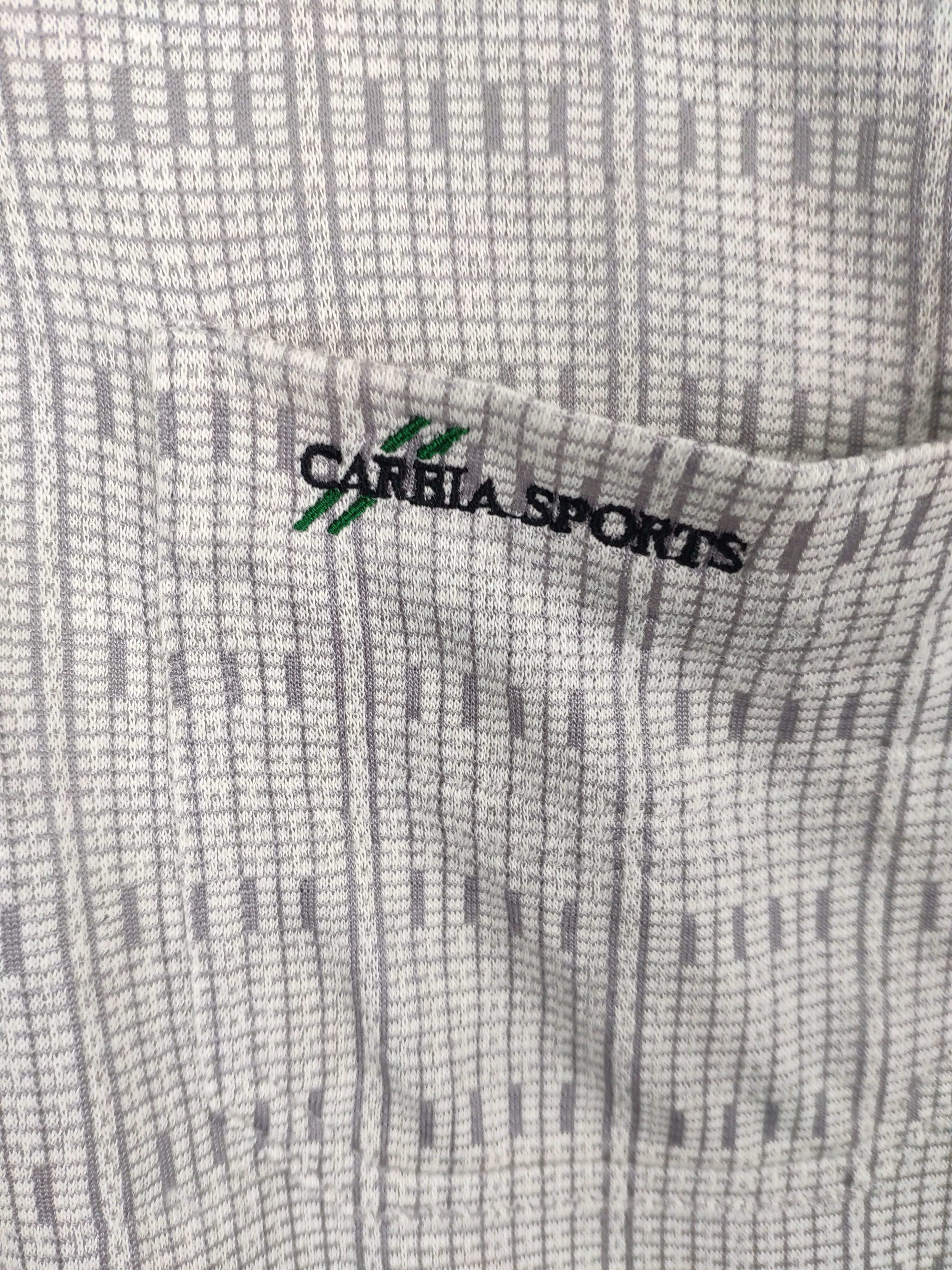 Japanese Brand × Vintage Vintage Polo Shirt Long Sleeve Distressed by CARBIA SPORTS Size US M / EU 48-50 / 2 - 9 Thumbnail