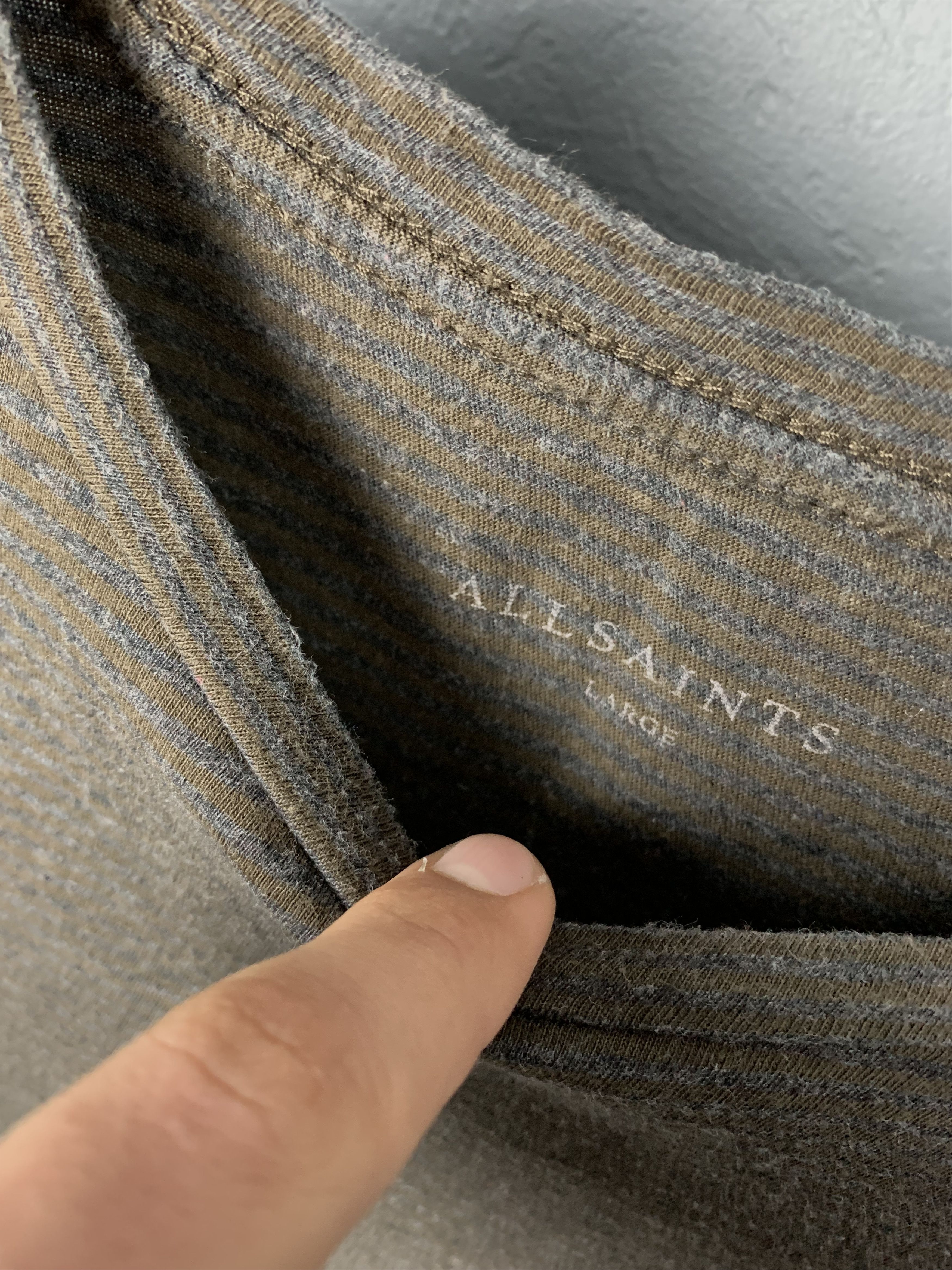 Allsaints Allsaints Mens Crew Neck T-Shirt Tee Size US L / EU 52-54 / 3 - 3 Thumbnail