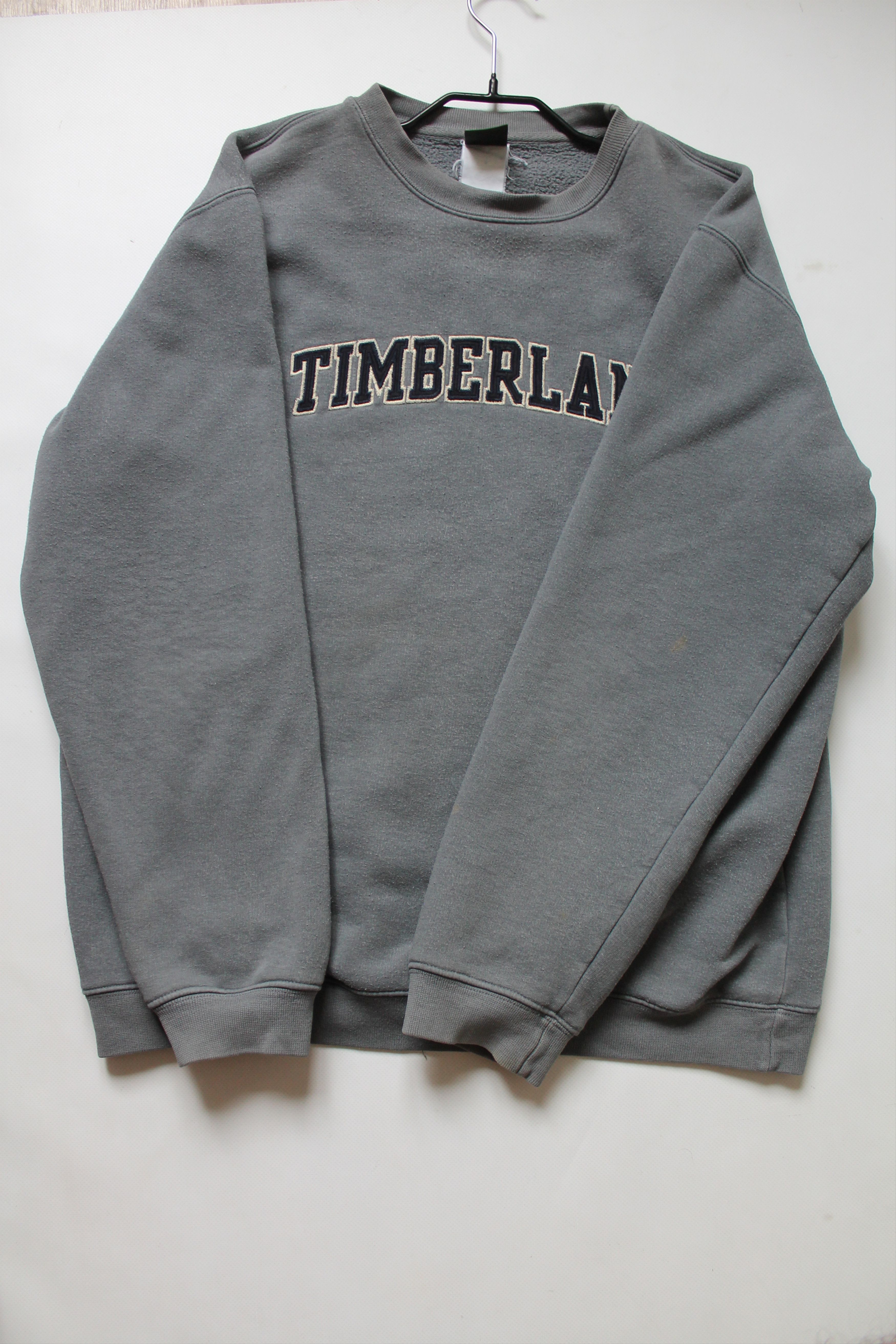 Timberland 90's Timberland gray sweatshirt Size US S / EU 44-46 / 1 - 14 Thumbnail