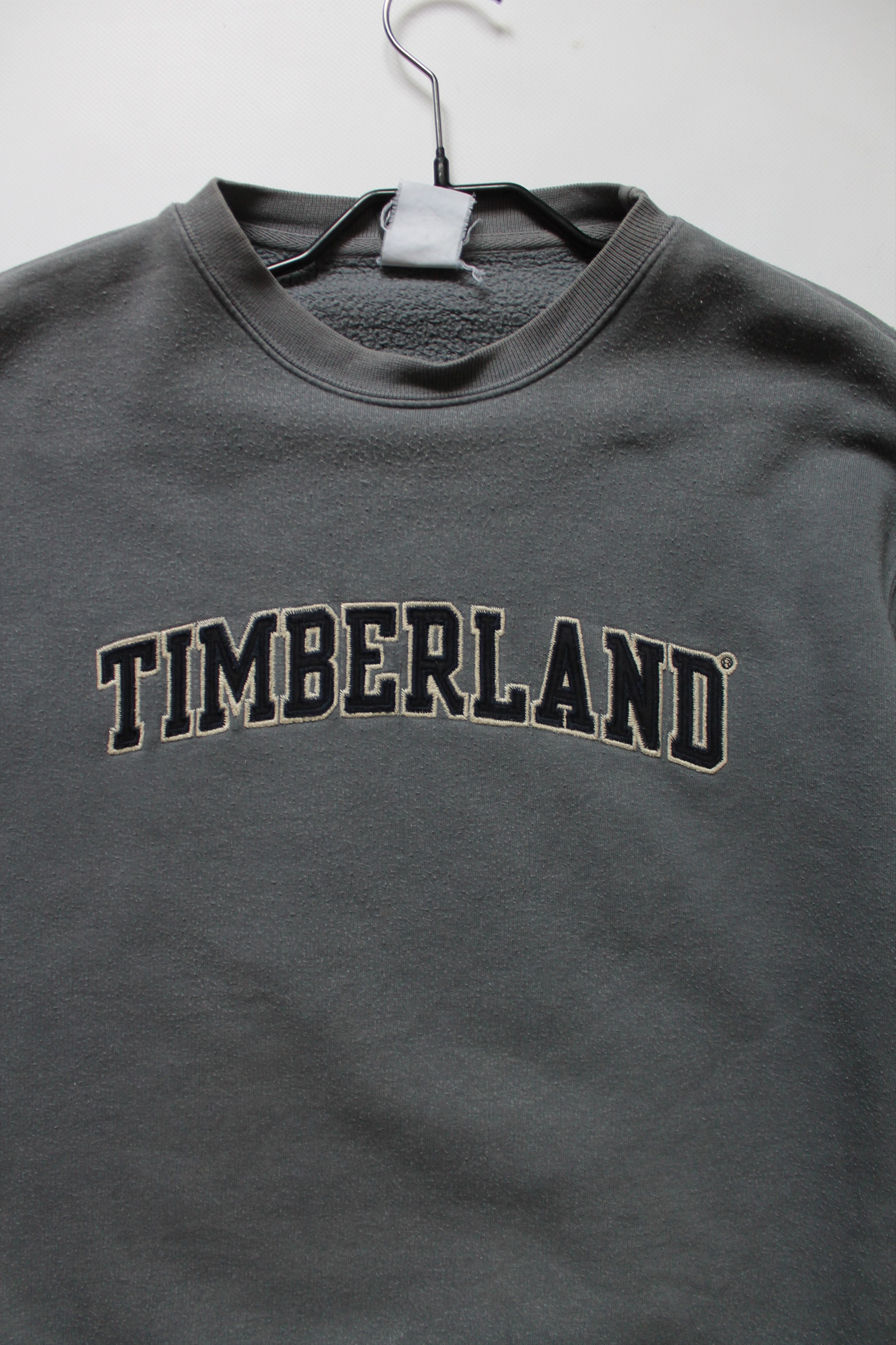 Timberland 90's Timberland gray sweatshirt Size US S / EU 44-46 / 1 - 11 Thumbnail