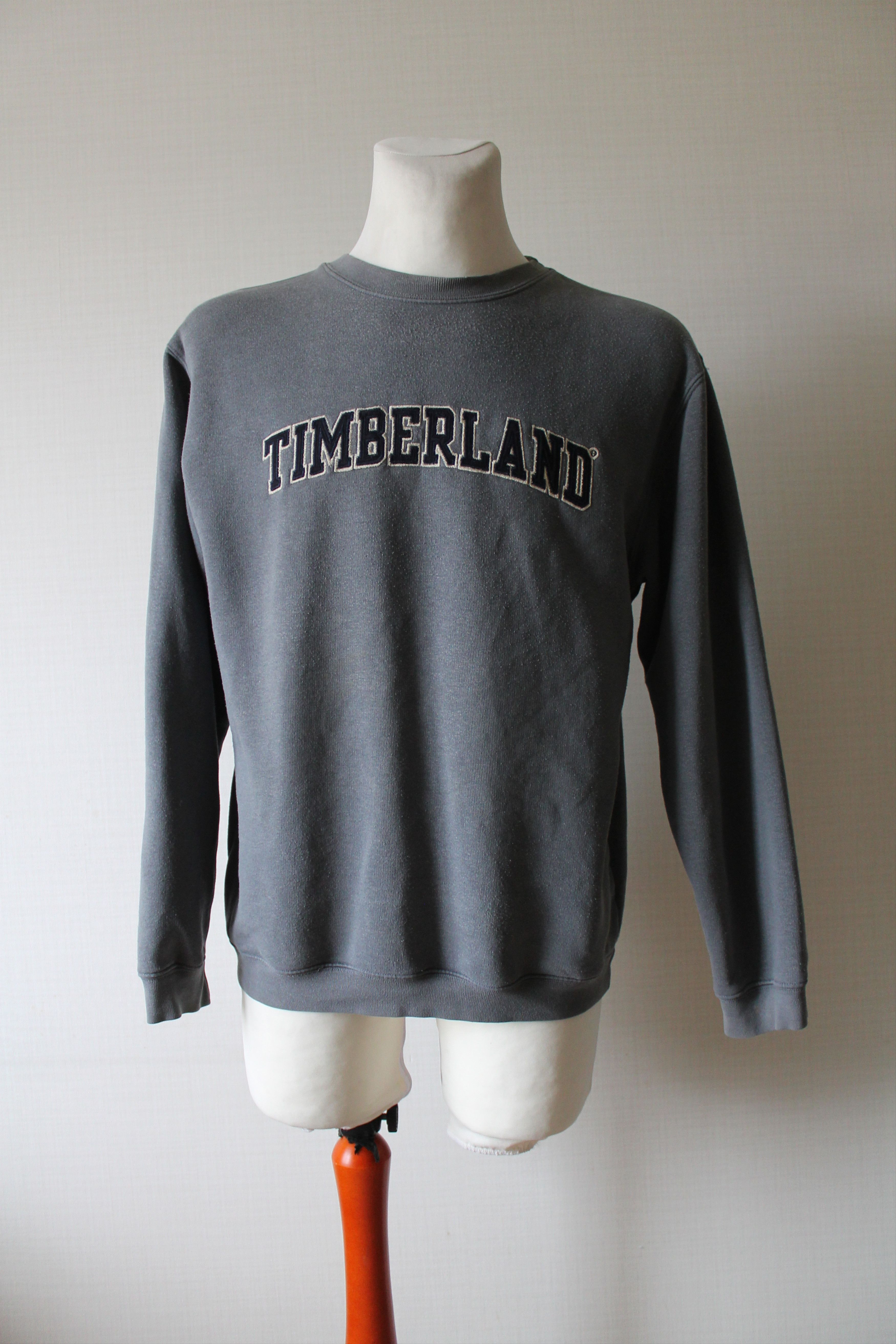 Timberland 90's Timberland gray sweatshirt Size US S / EU 44-46 / 1 - 1 Thumbnail