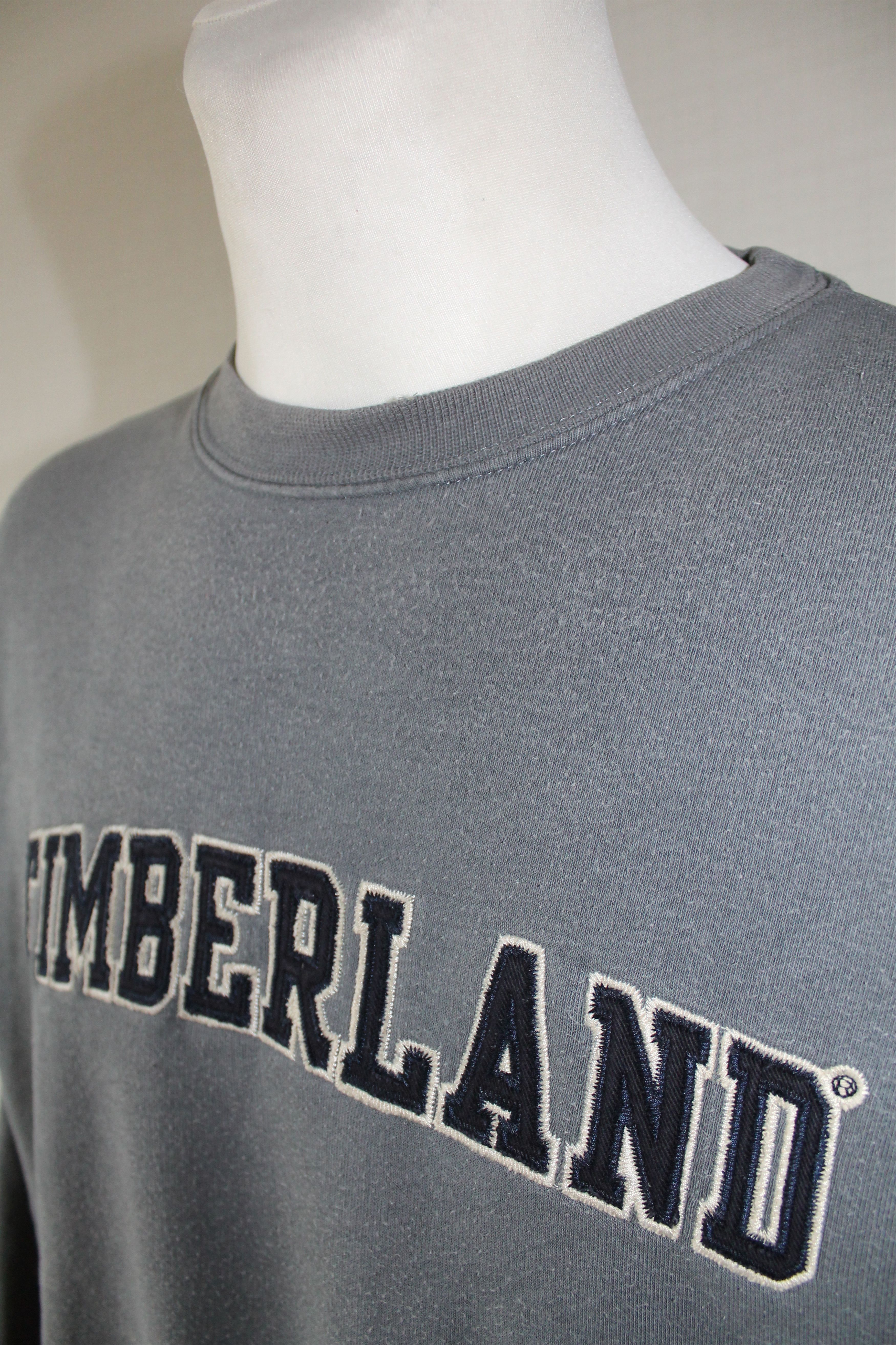 Timberland 90's Timberland gray sweatshirt Size US S / EU 44-46 / 1 - 5 Thumbnail