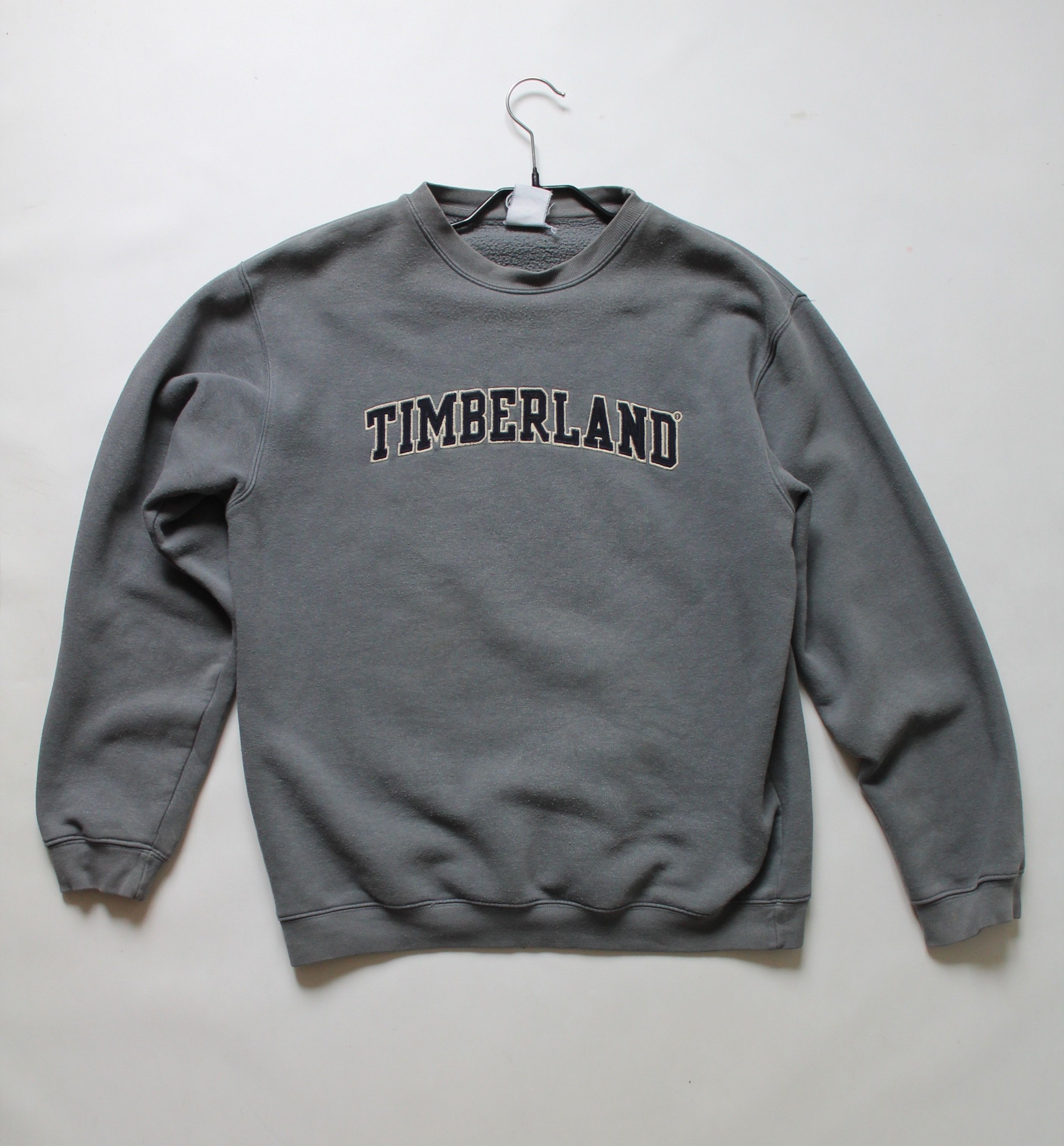 Timberland 90's Timberland gray sweatshirt Size US S / EU 44-46 / 1 - 10 Thumbnail