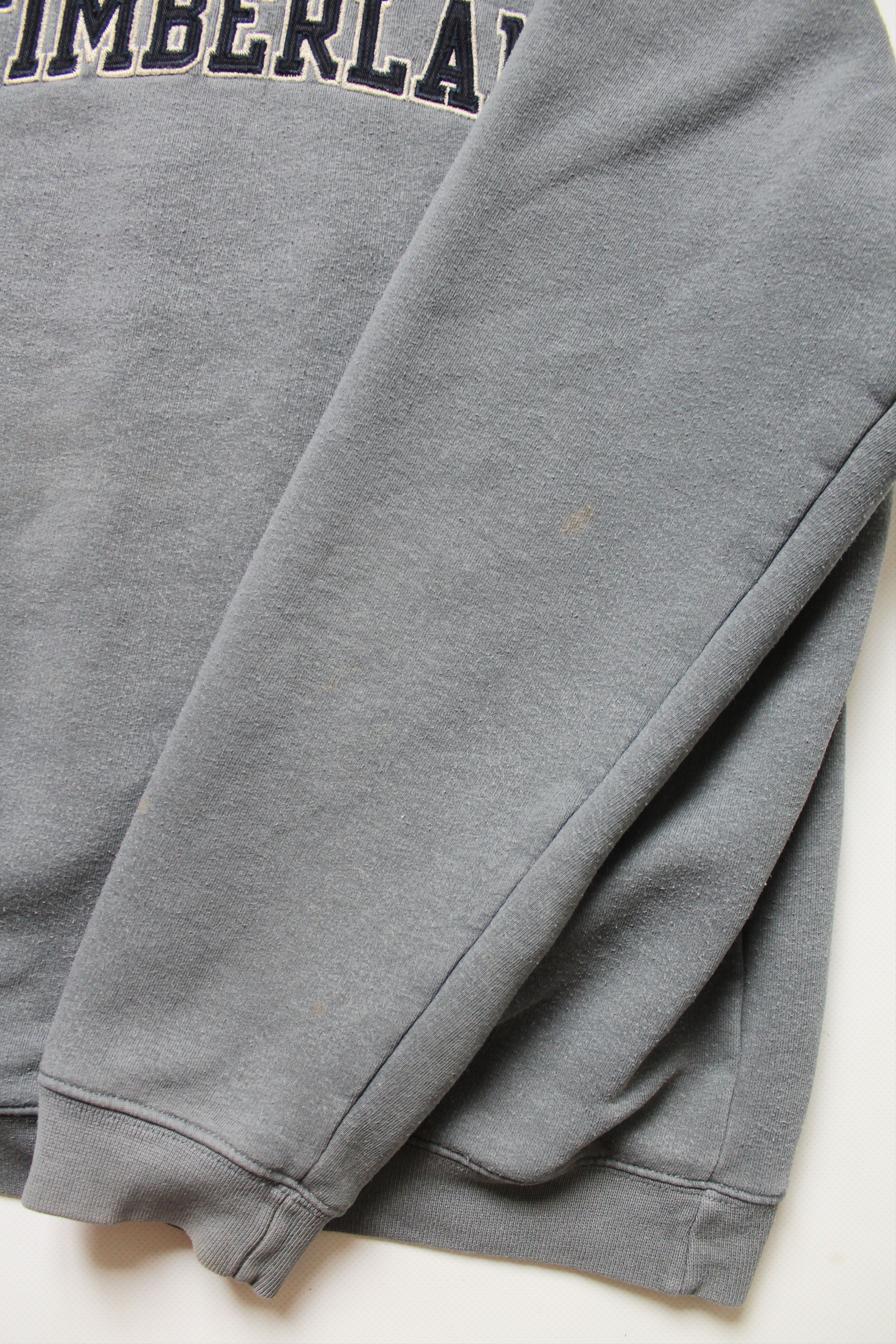 Timberland 90's Timberland gray sweatshirt Size US S / EU 44-46 / 1 - 15 Thumbnail