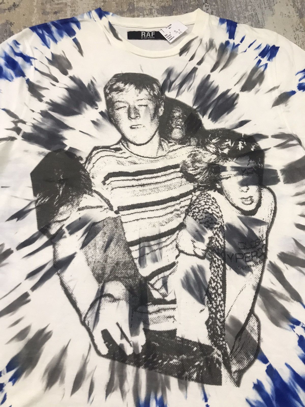 Designer × Raf Simons Raf simons Big Logo Art Over Print Shirts Size US S / EU 44-46 / 1 - 2 Thumbnail
