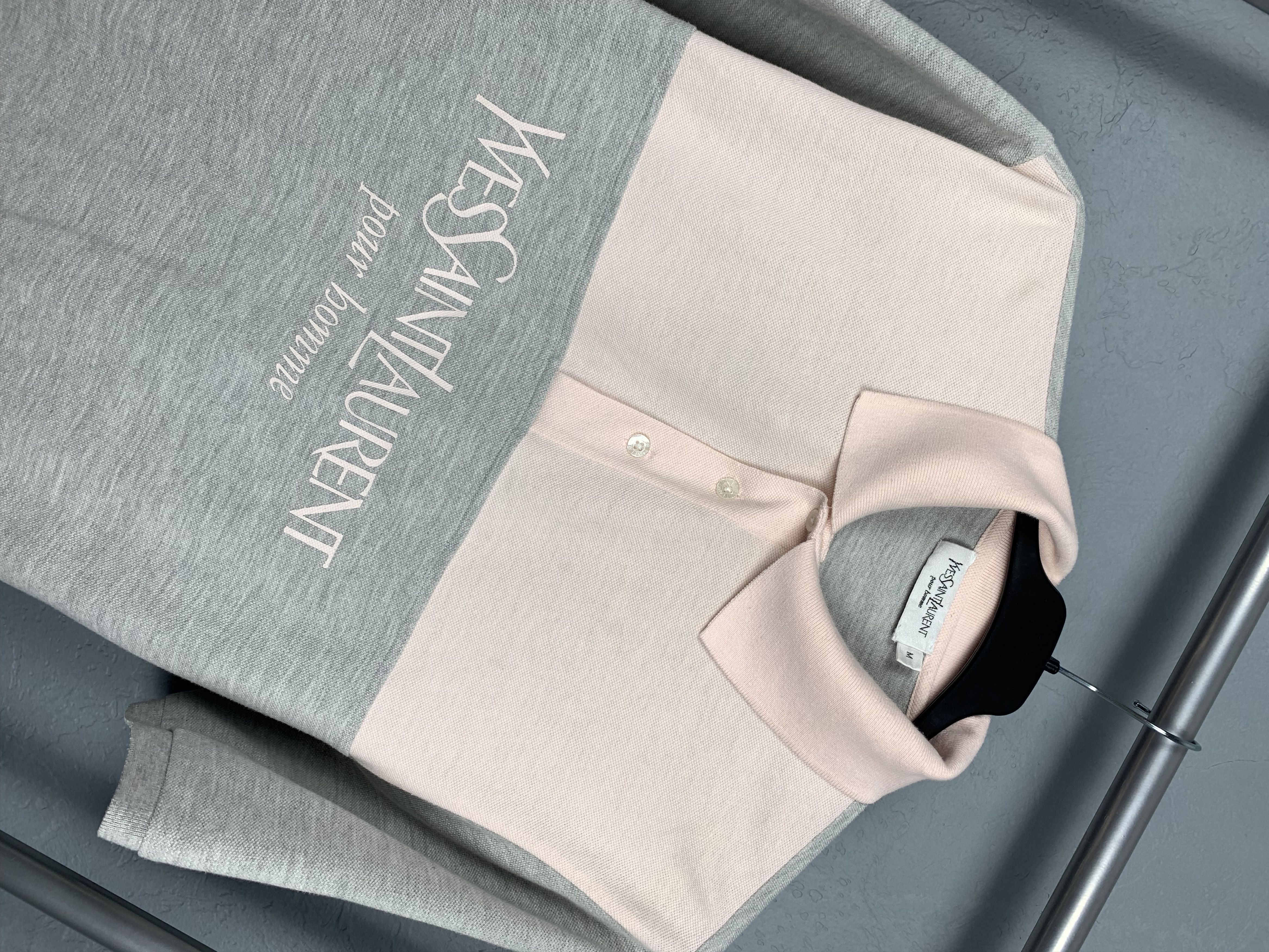 Yves Saint Laurent Yves Saint Laurent YSL Mens Polo Shirt Size US L / EU 52-54 / 3 - 2 Thumbnail