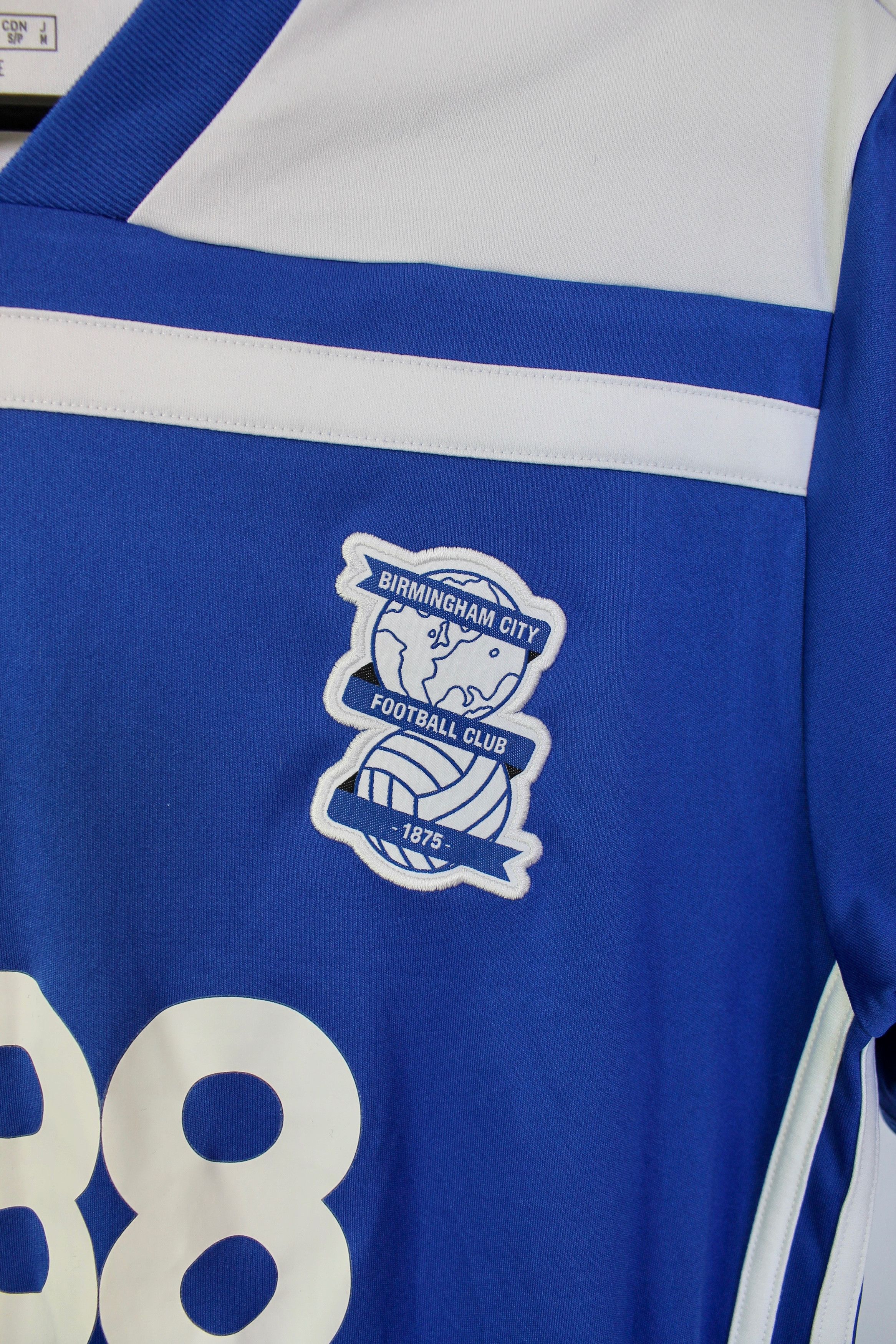 Adidas 2018 / 19 Birmingham City Adidas Home Soccer Jersey Shirt Size US S / EU 44-46 / 1 - 5 Thumbnail