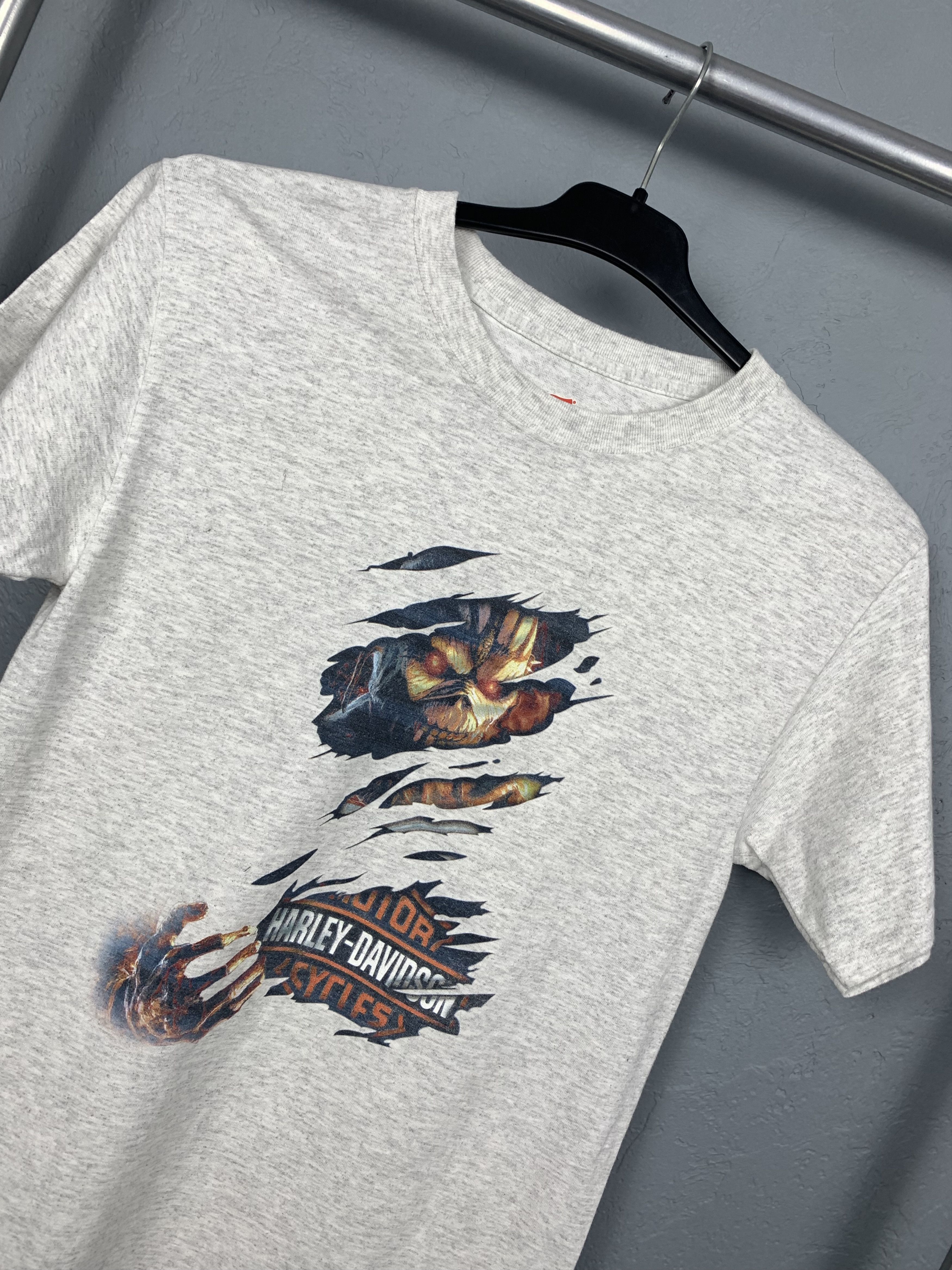 Hanes × Harley Davidson × Vintage Vintage Harley Davidson T-Shirt Tee Size US XS / EU 42 / 0 - 2 Thumbnail