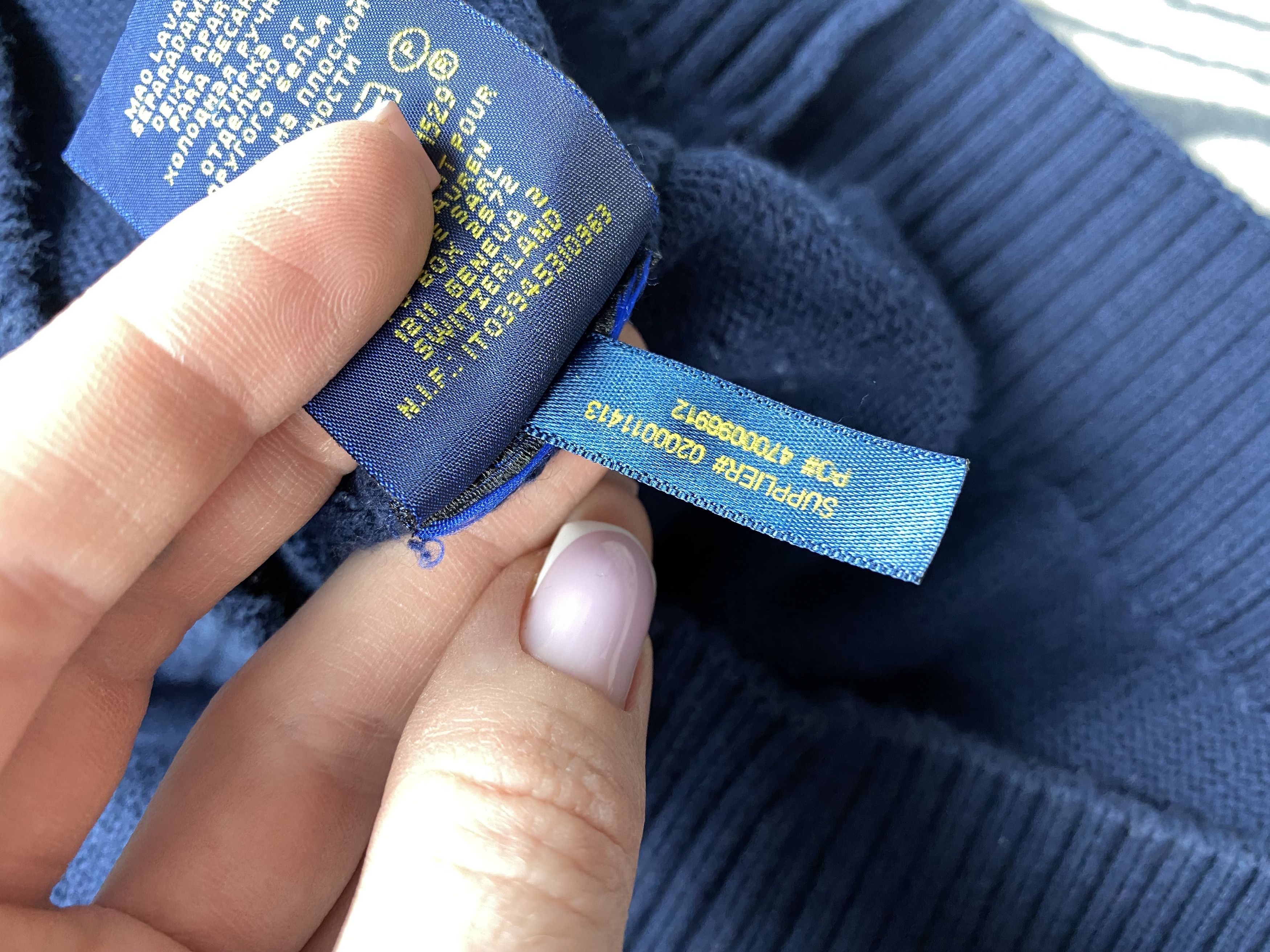 Polo Ralph Lauren × Ralph Lauren × Vintage Polo Ralph Lauren Mens Knit Sweater Knitwear Size US L / EU 52-54 / 3 - 6 Thumbnail
