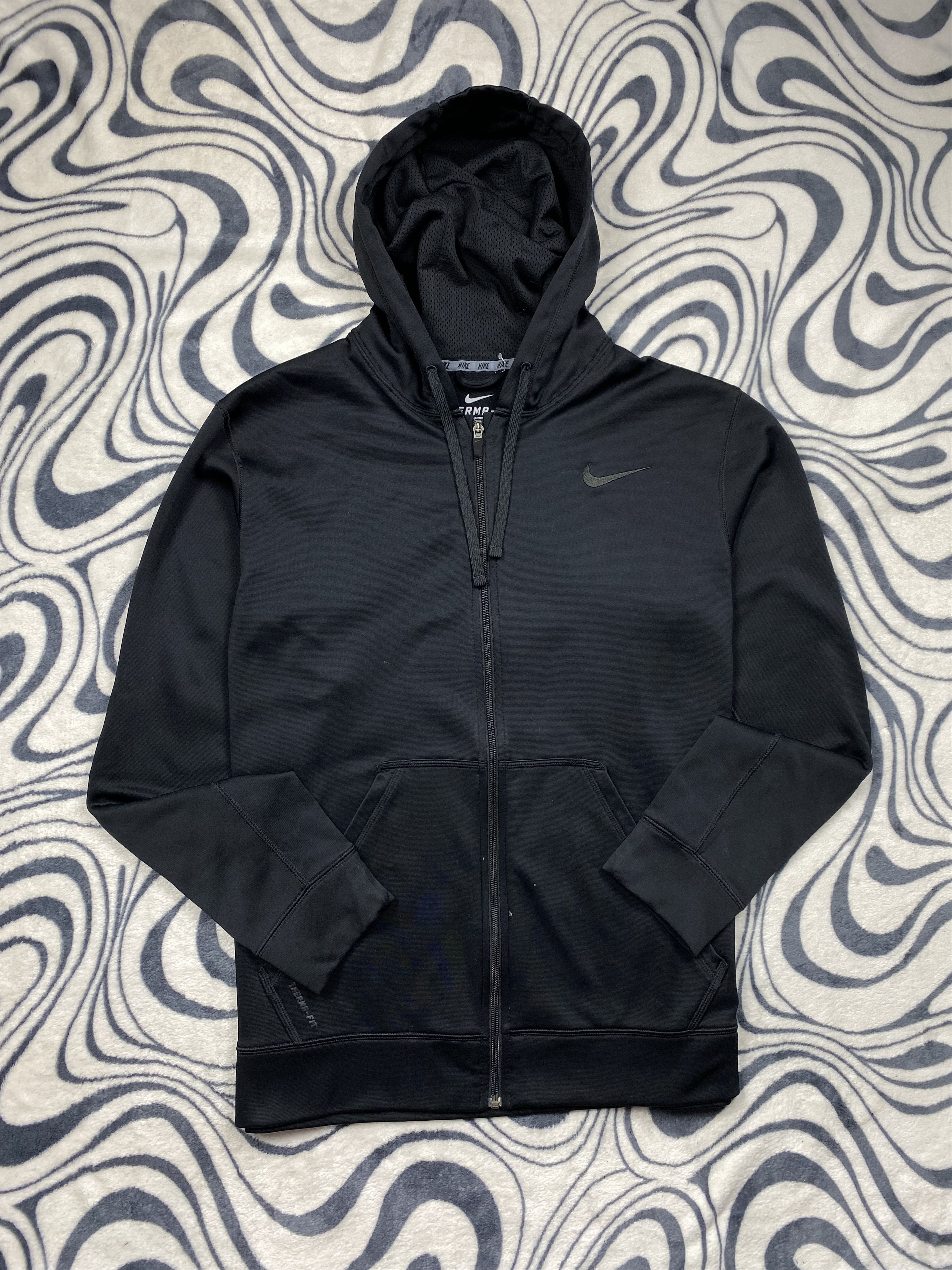 Nike Nike Vintage Mens Hoodie Therma Fit Y2K Drill Size US XL / EU 56 / 4 - 1 Thumbnail