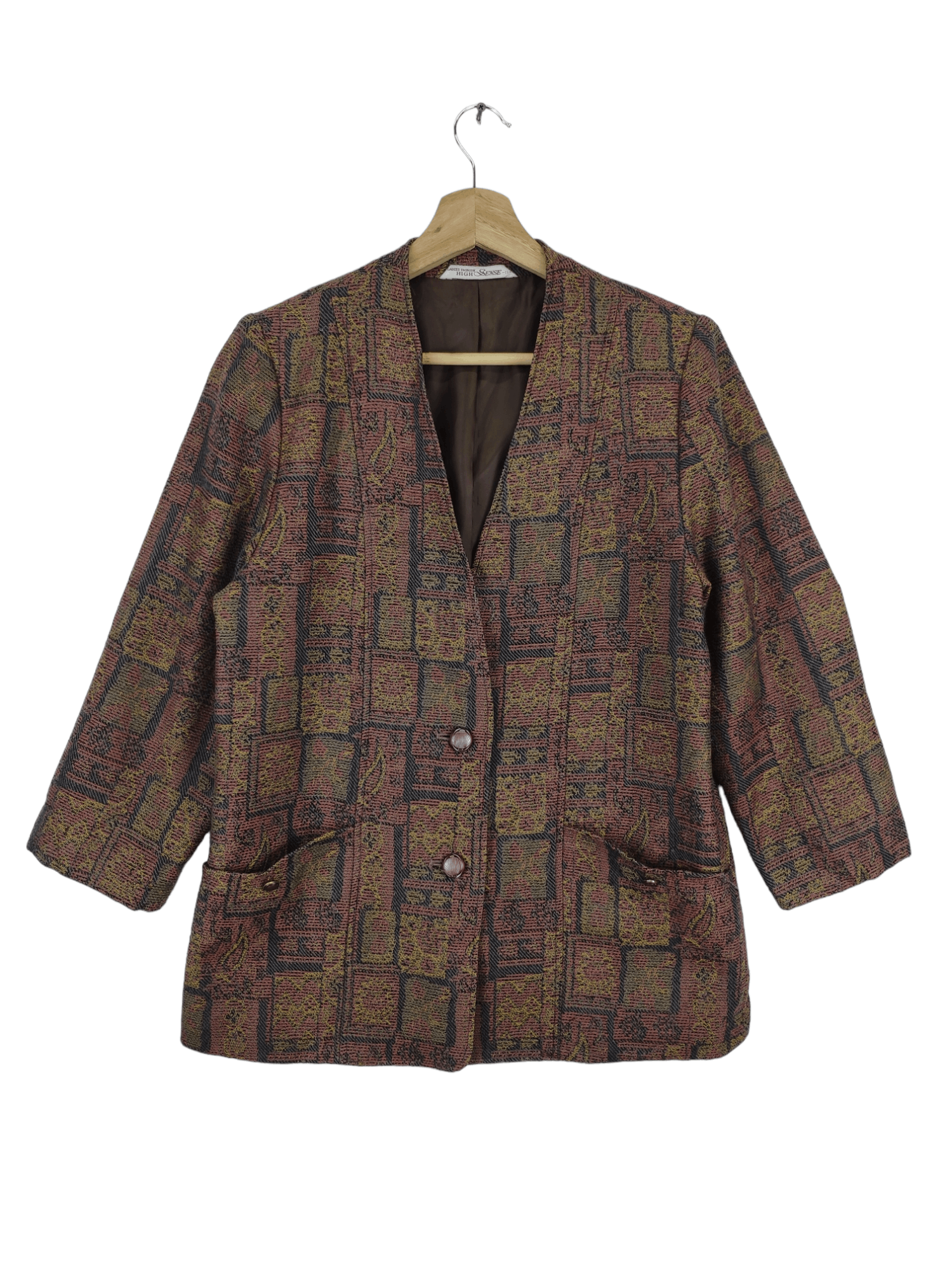 Japanese Brand × Vintage Vintage Wool Blazer Kapital Boro Style Size M / US 6-8 / IT 42-44 - 1 Thumbnail