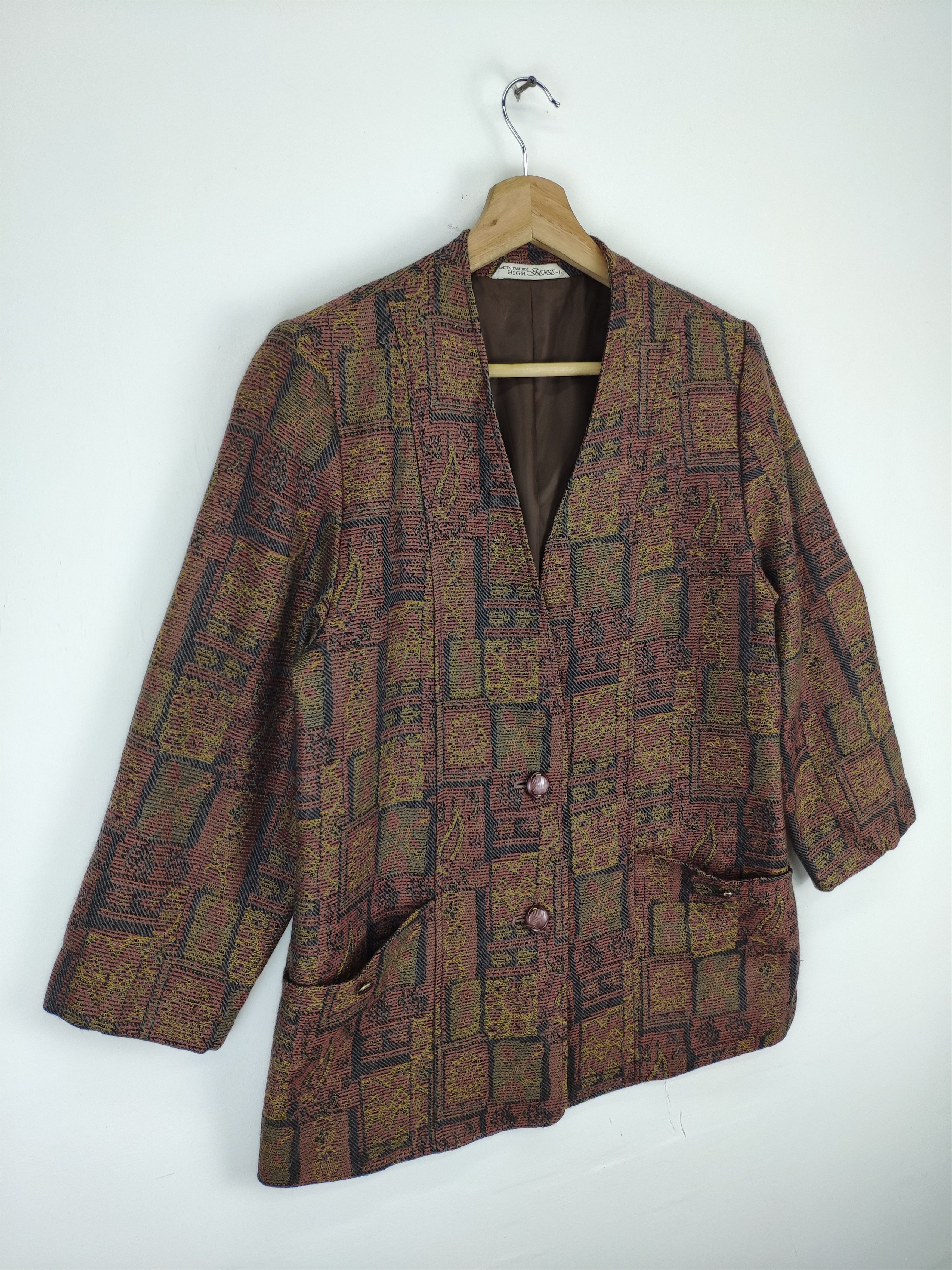 Japanese Brand × Vintage Vintage Wool Blazer Kapital Boro Style Size M / US 6-8 / IT 42-44 - 7 Thumbnail