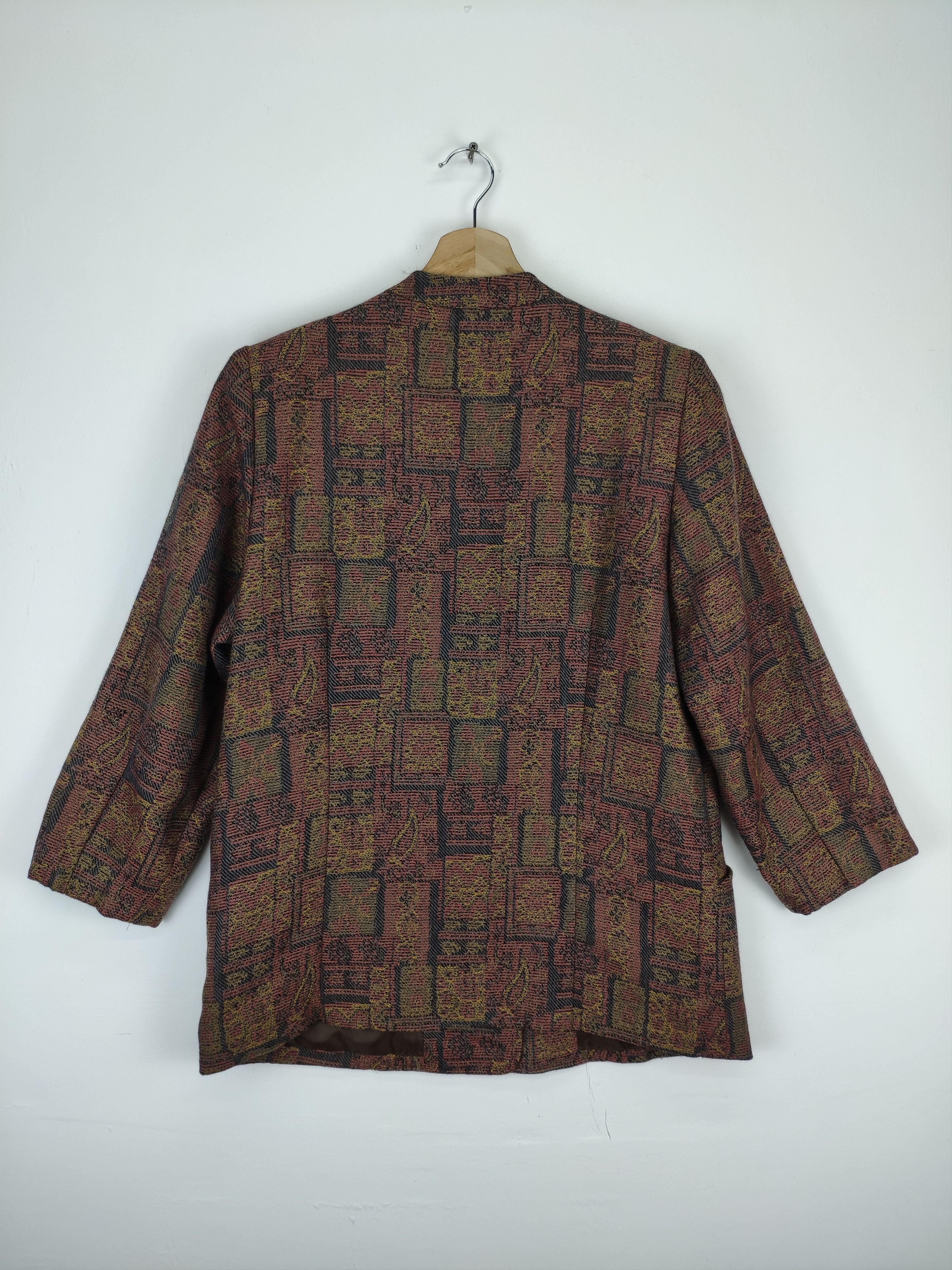 Japanese Brand × Vintage Vintage Wool Blazer Kapital Boro Style Size M / US 6-8 / IT 42-44 - 2 Thumbnail