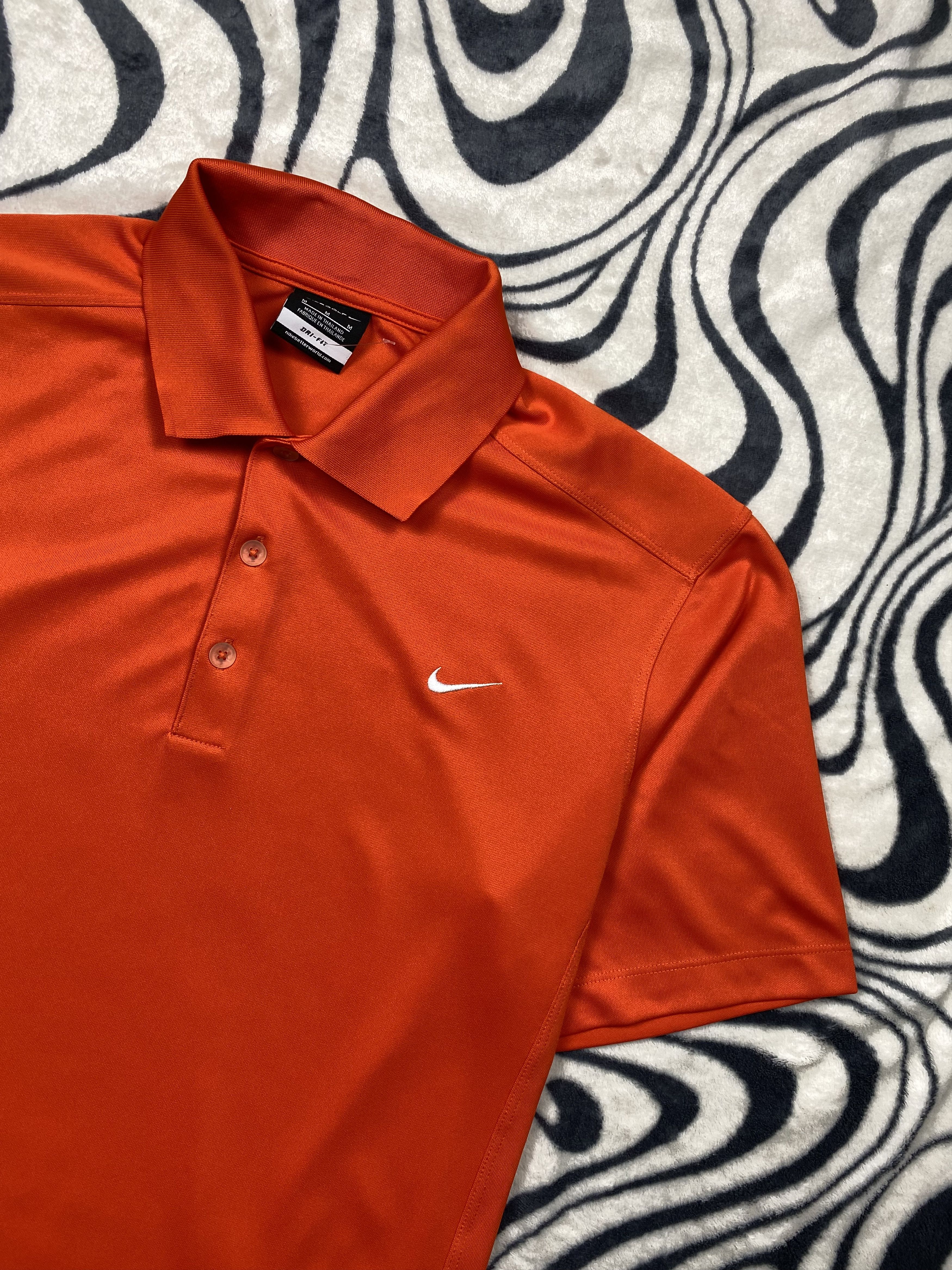 Nike × Vintage Nike Golf Mens Polo Shirt Dri Fit Y2K Size US M / EU 48-50 / 2 - 2 Thumbnail