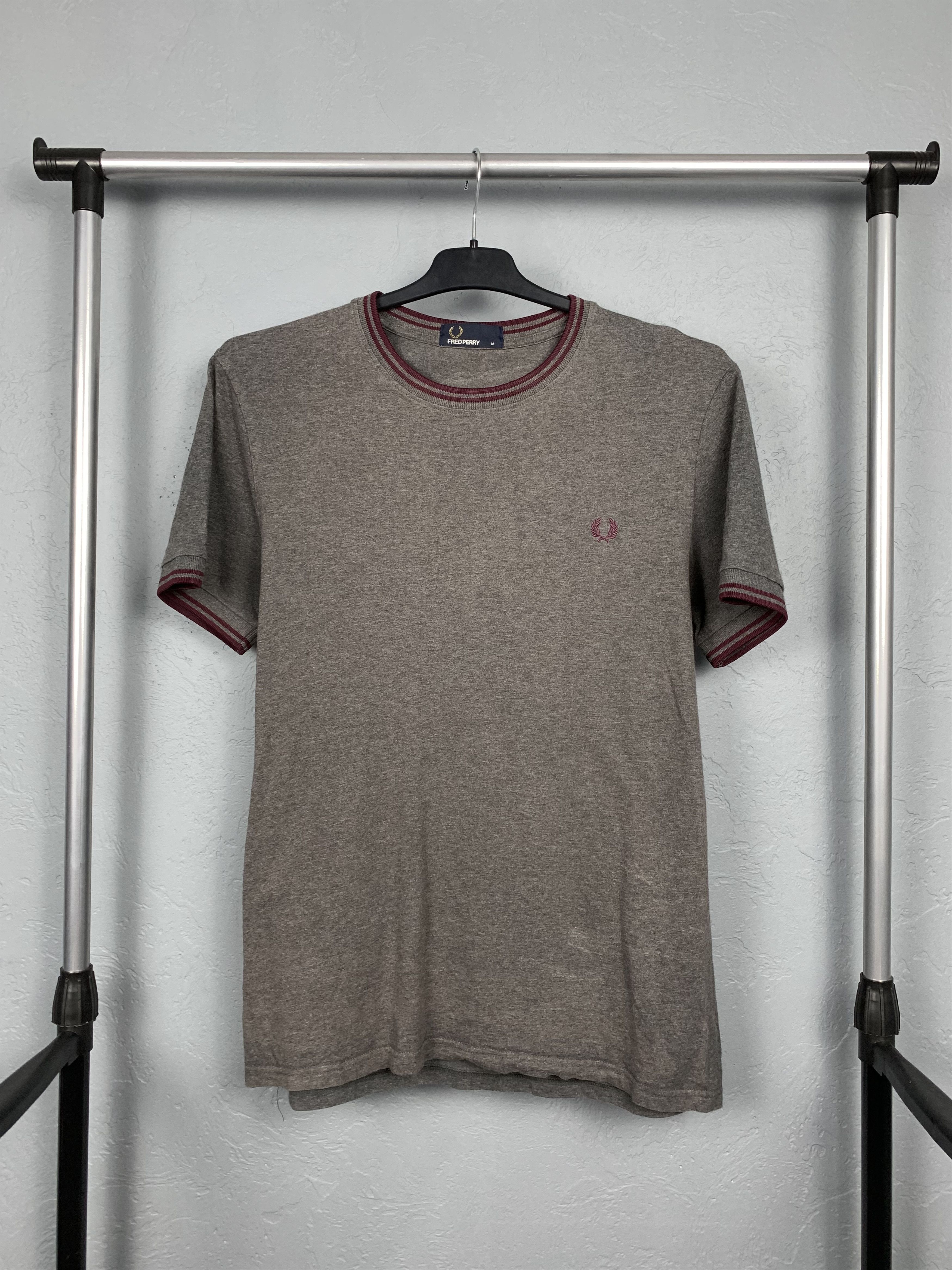 Fred Perry × Vintage Fred Perry Vintage Mens Crew Neck T-Shirt Tee Size US M / EU 48-50 / 2 - 1 Thumbnail