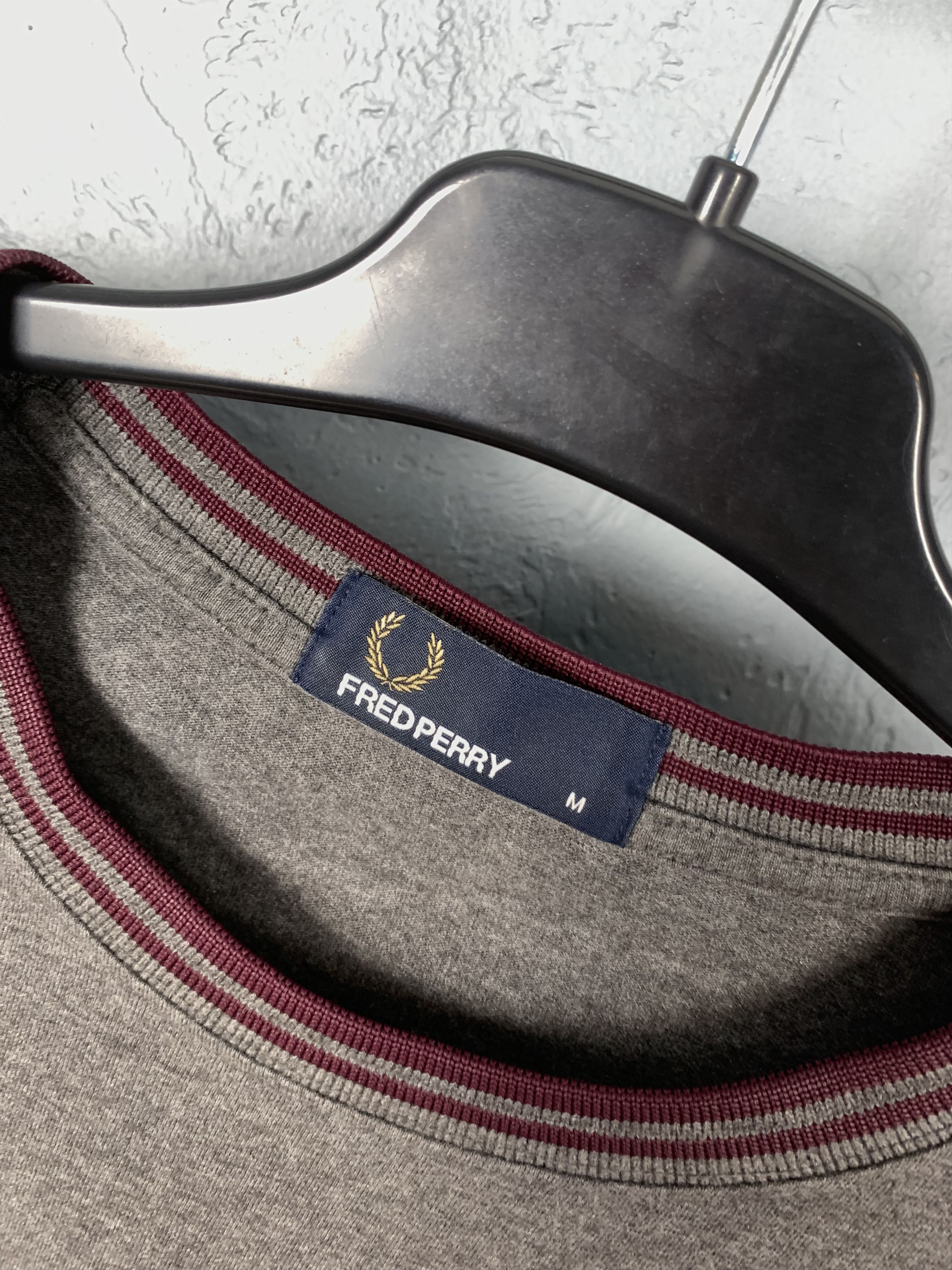 Fred Perry × Vintage Fred Perry Vintage Mens Crew Neck T-Shirt Tee Size US M / EU 48-50 / 2 - 4 Thumbnail