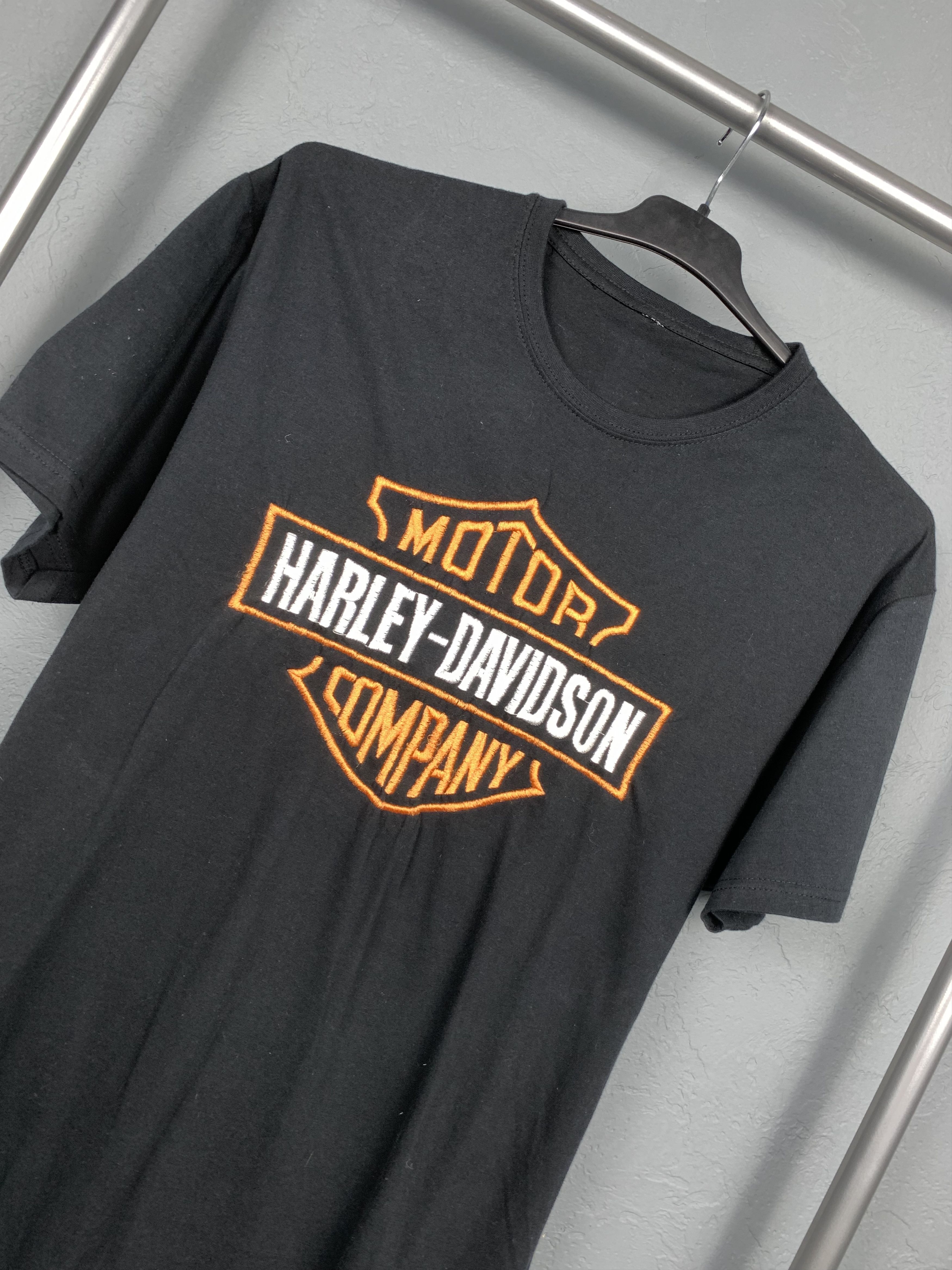 Harley Davidson × Vintage Harley Davidson Vintage Big Logo Mens T-Shirt Tee Size US XL / EU 56 / 4 - 2 Thumbnail