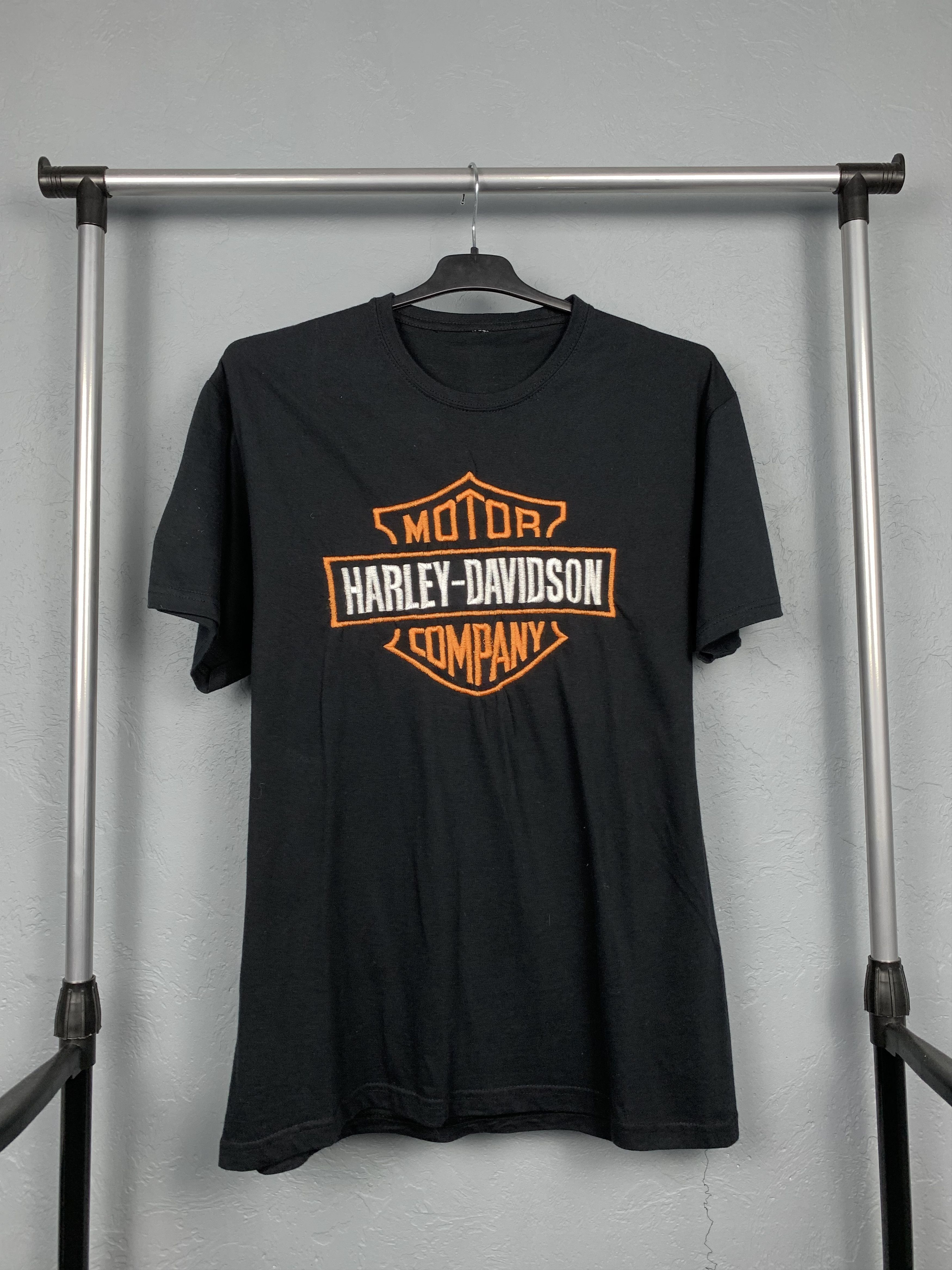 Harley Davidson × Vintage Harley Davidson Vintage Big Logo Mens T-Shirt Tee Size US XL / EU 56 / 4 - 1 Thumbnail