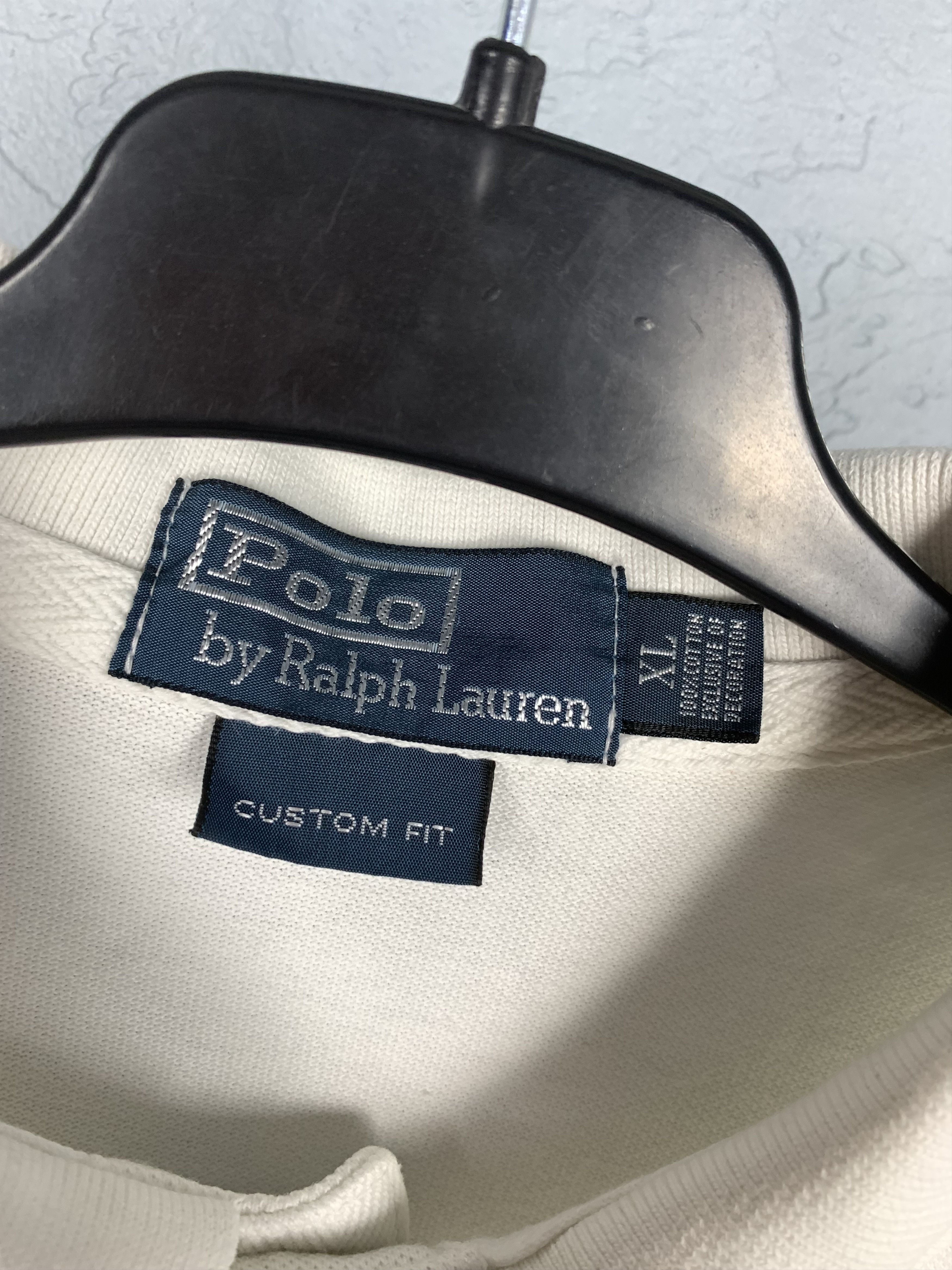 Polo Ralph Lauren × Ralph Lauren × Vintage Polo Ralph Lauren Vintage Mens Polo Shirt Size US XL / EU 56 / 4 - 4 Thumbnail