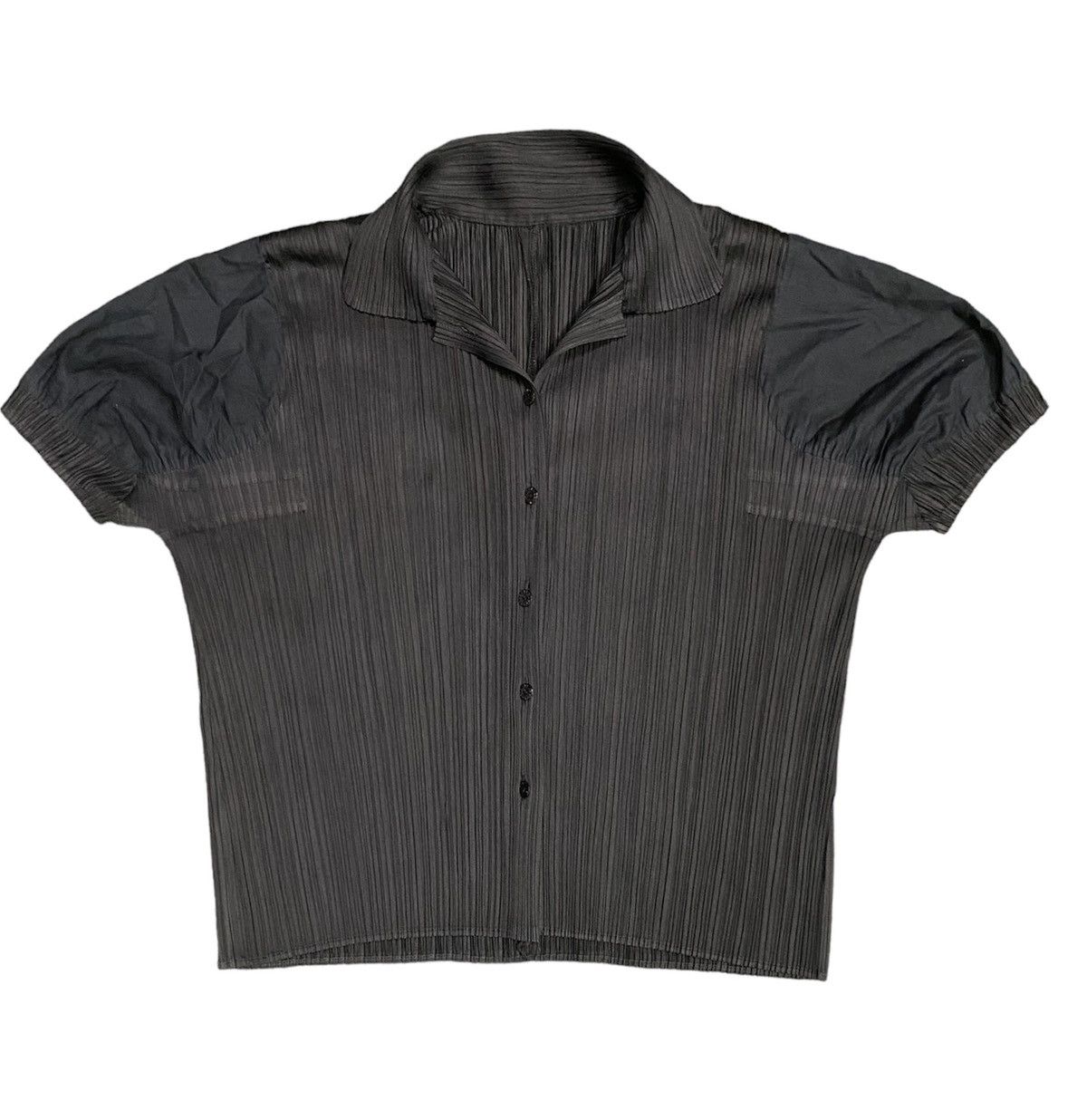 Issey Miyake Pleat Please Crop Shirts