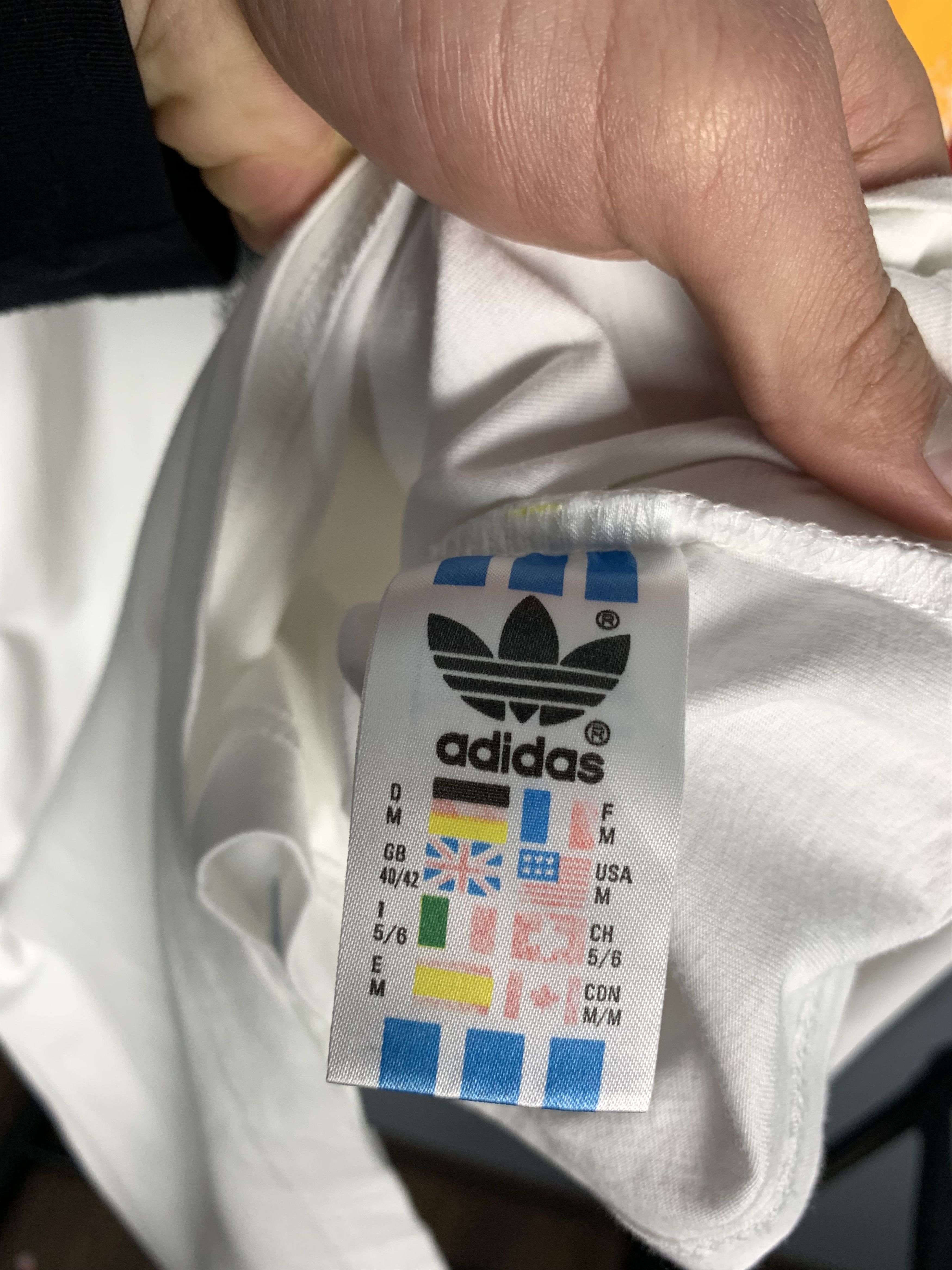 Adidas VINTAGE ADIDAS ORIGINALS GERMANY T-Shirt Tee Size US L / EU 52-54 / 3 - 5 Thumbnail